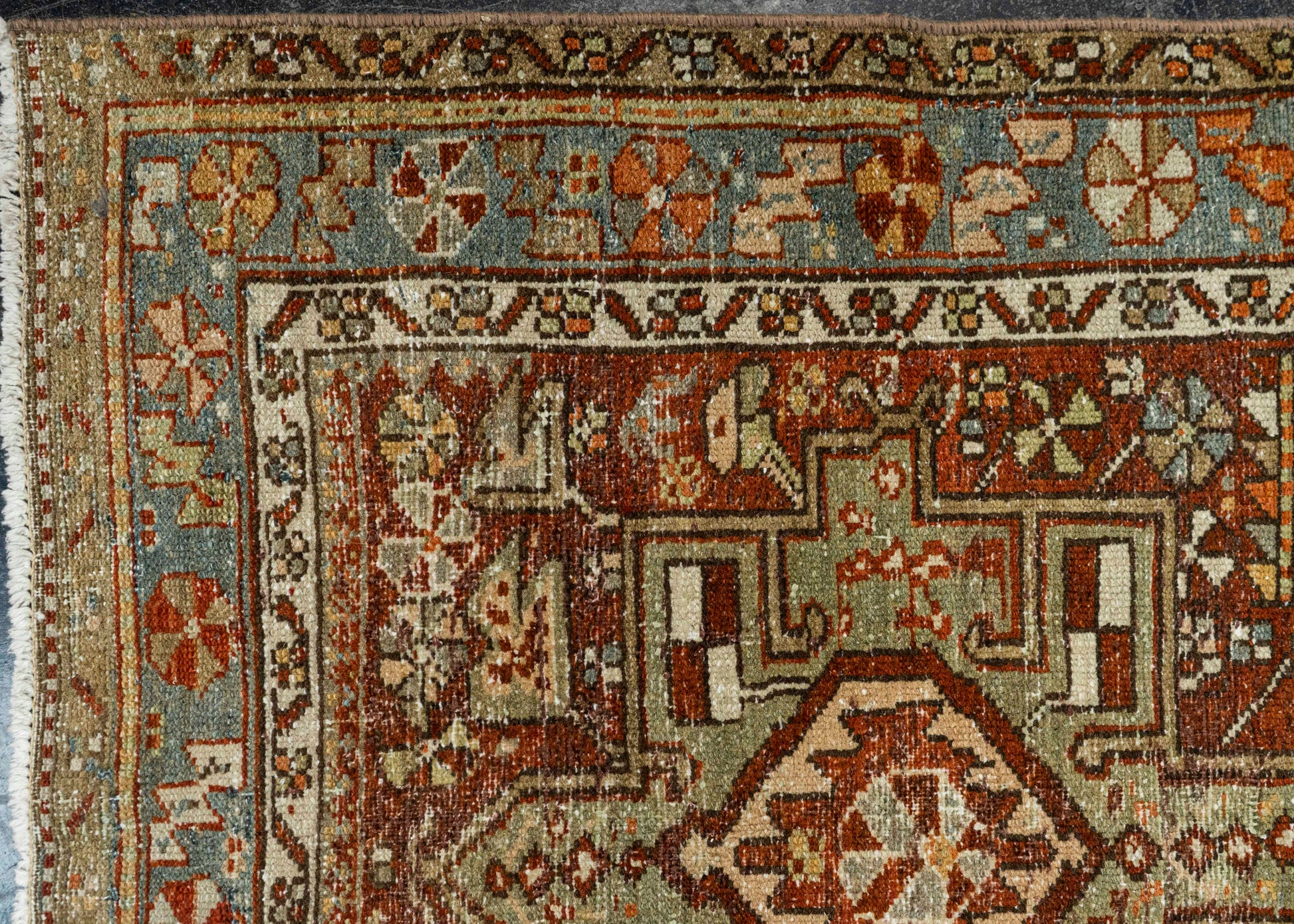Turkish Vintage Rug  3' x 11'1" #23603
