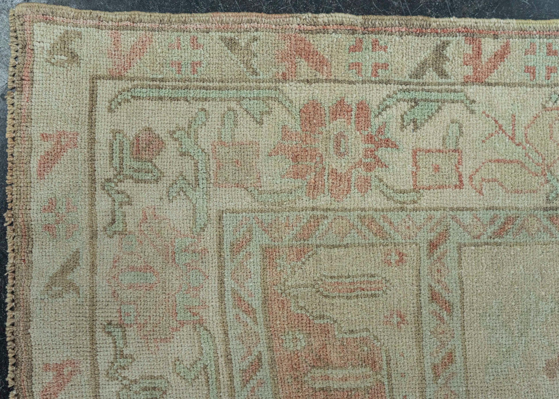 Turkish Vintage Rug 4'9" x 10'9" #20661