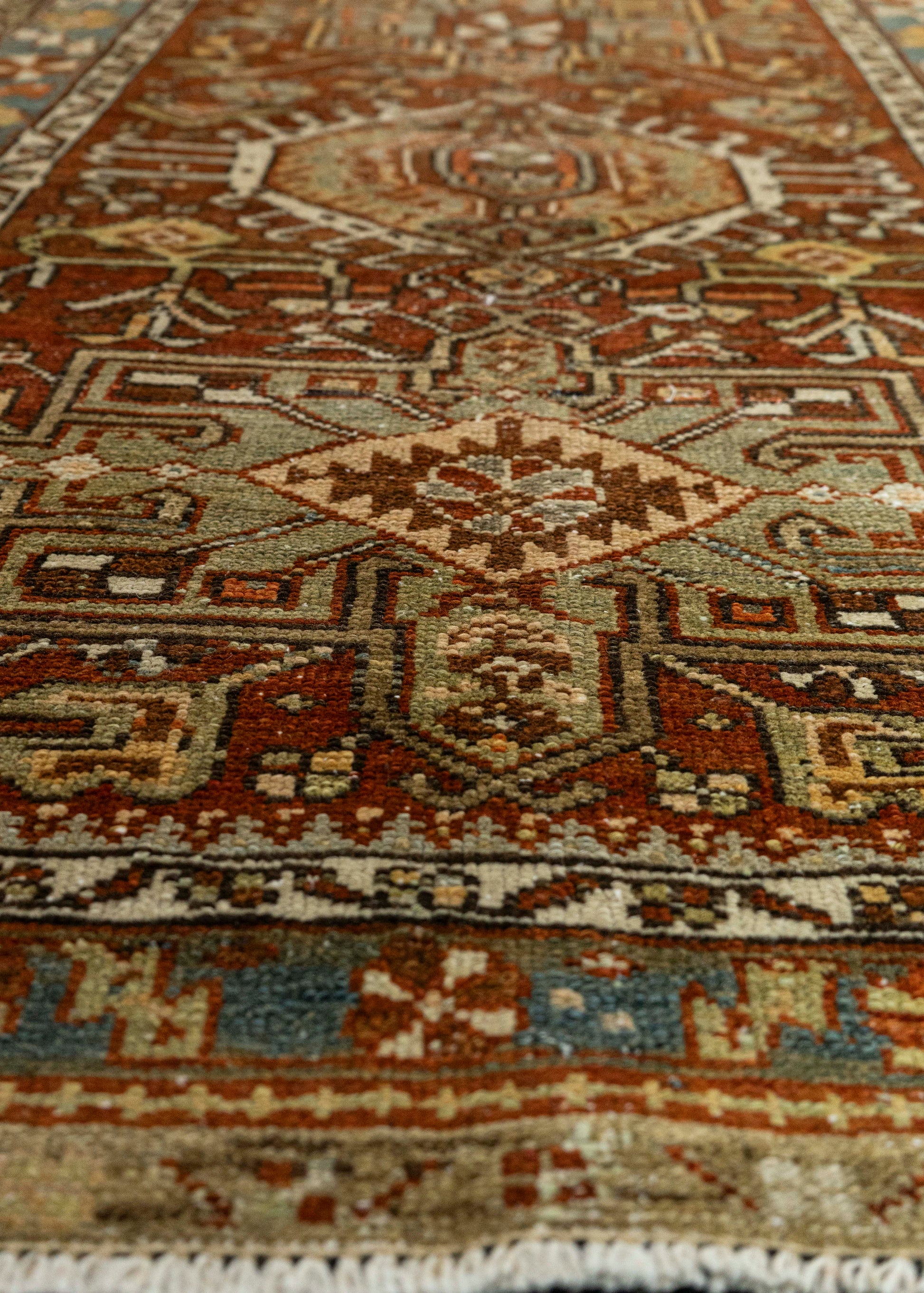 Turkish Vintage Rug  3' x 11'1" #23603