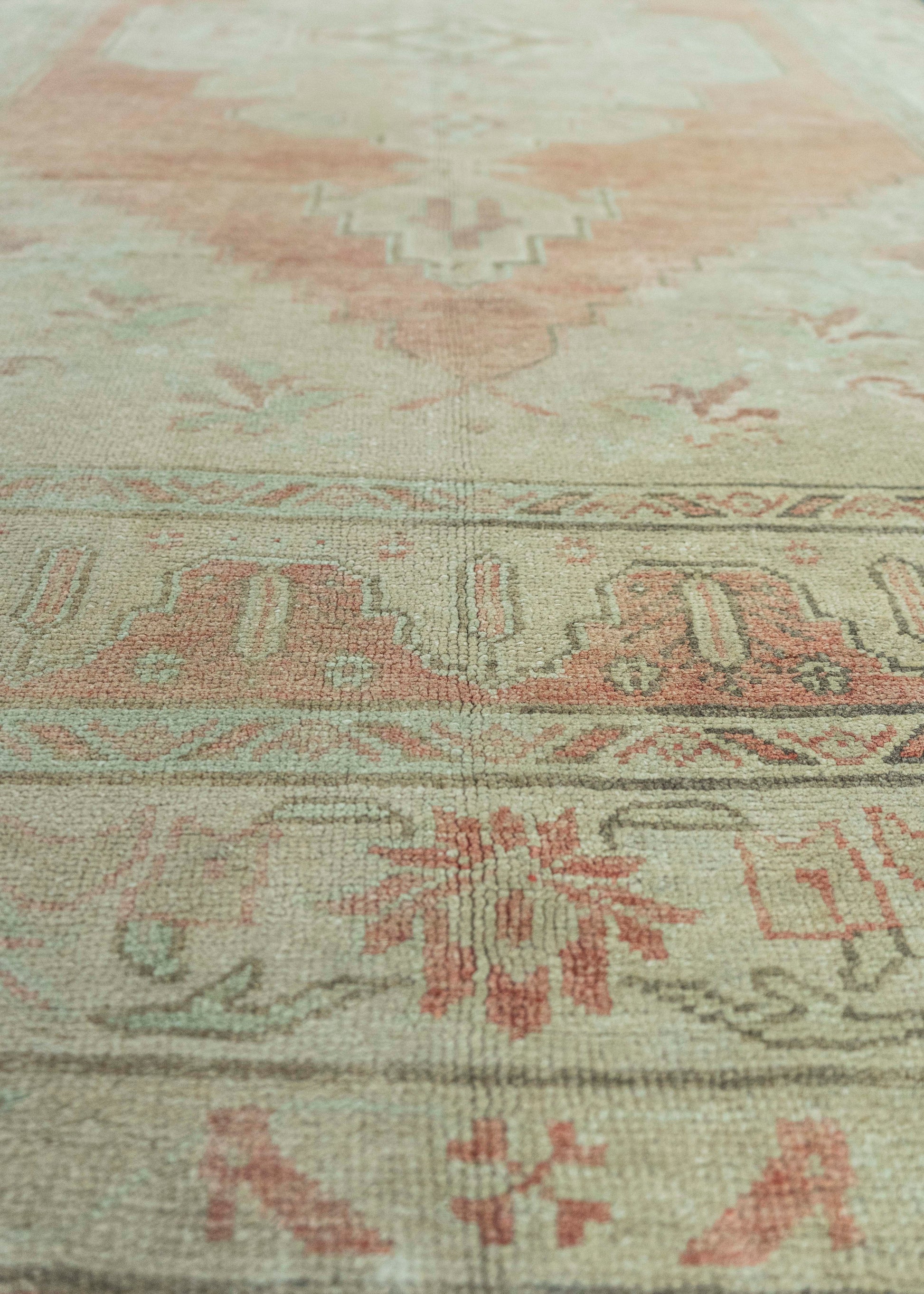Turkish Vintage Rug 4'9" x 10'9" #20661