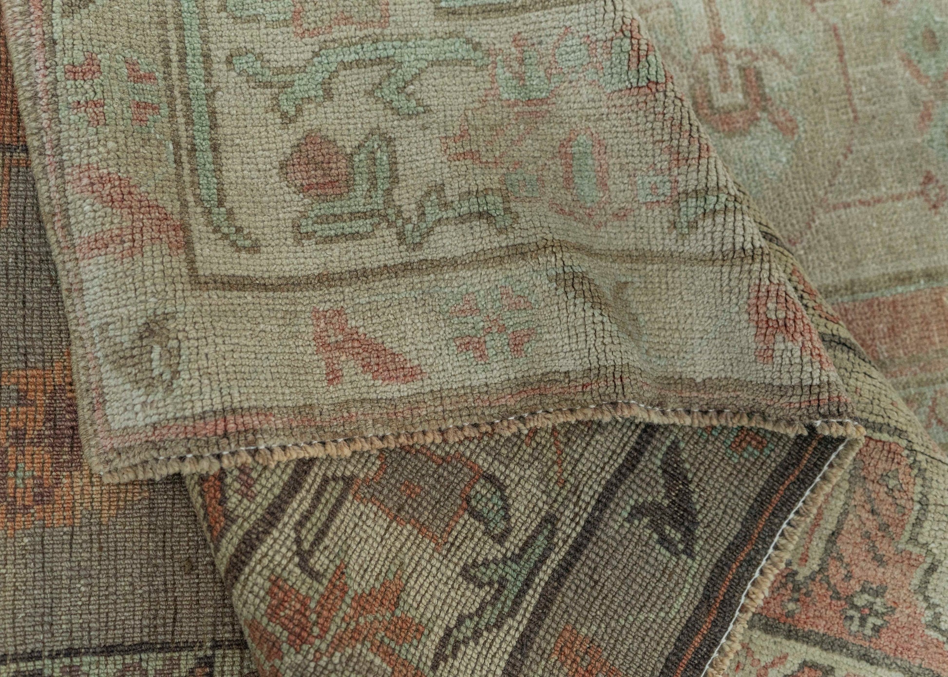 Turkish Vintage Rug 4'9" x 10'9" #20661