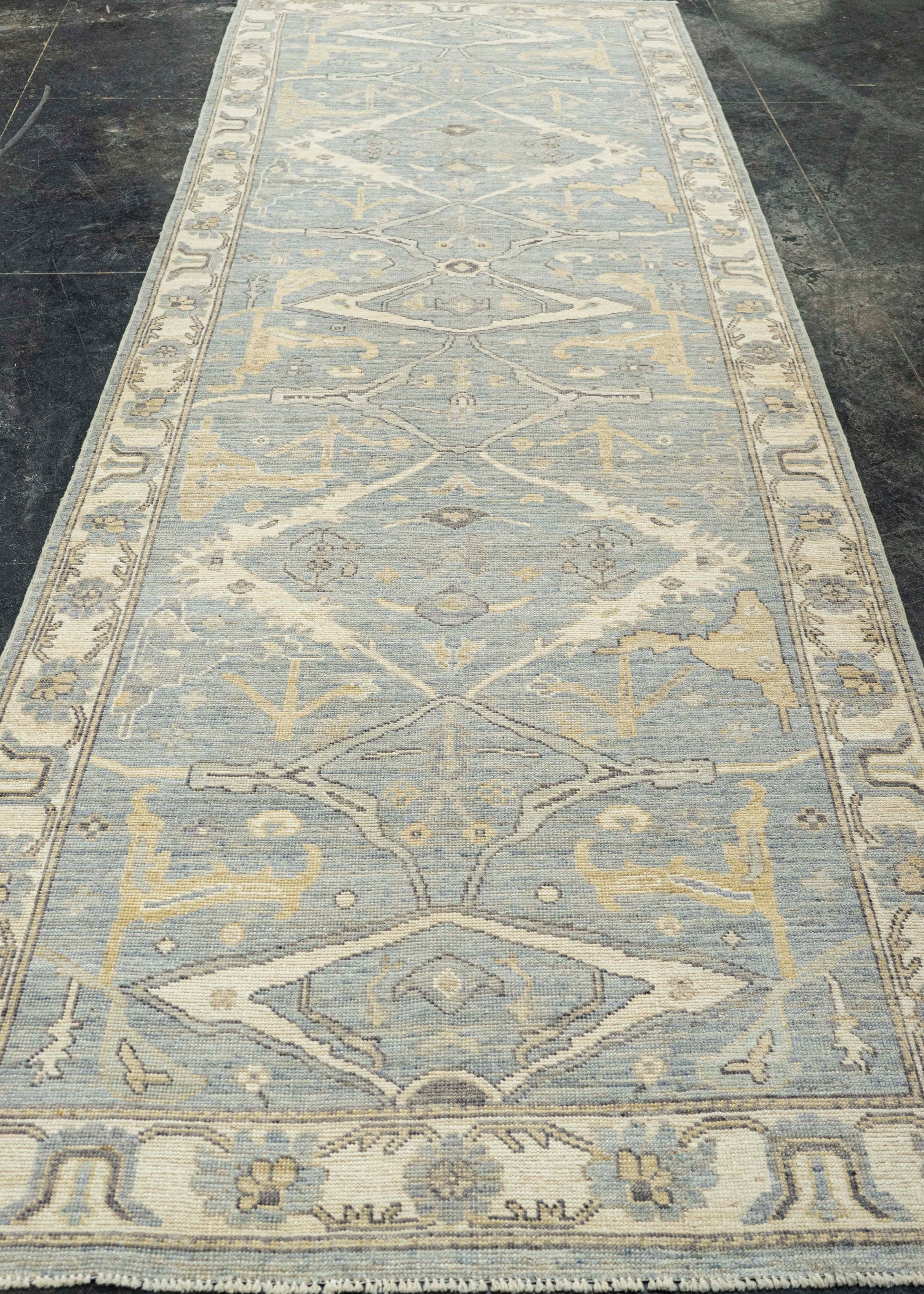 Oushak Rug 4'2" x 12'2" #23619