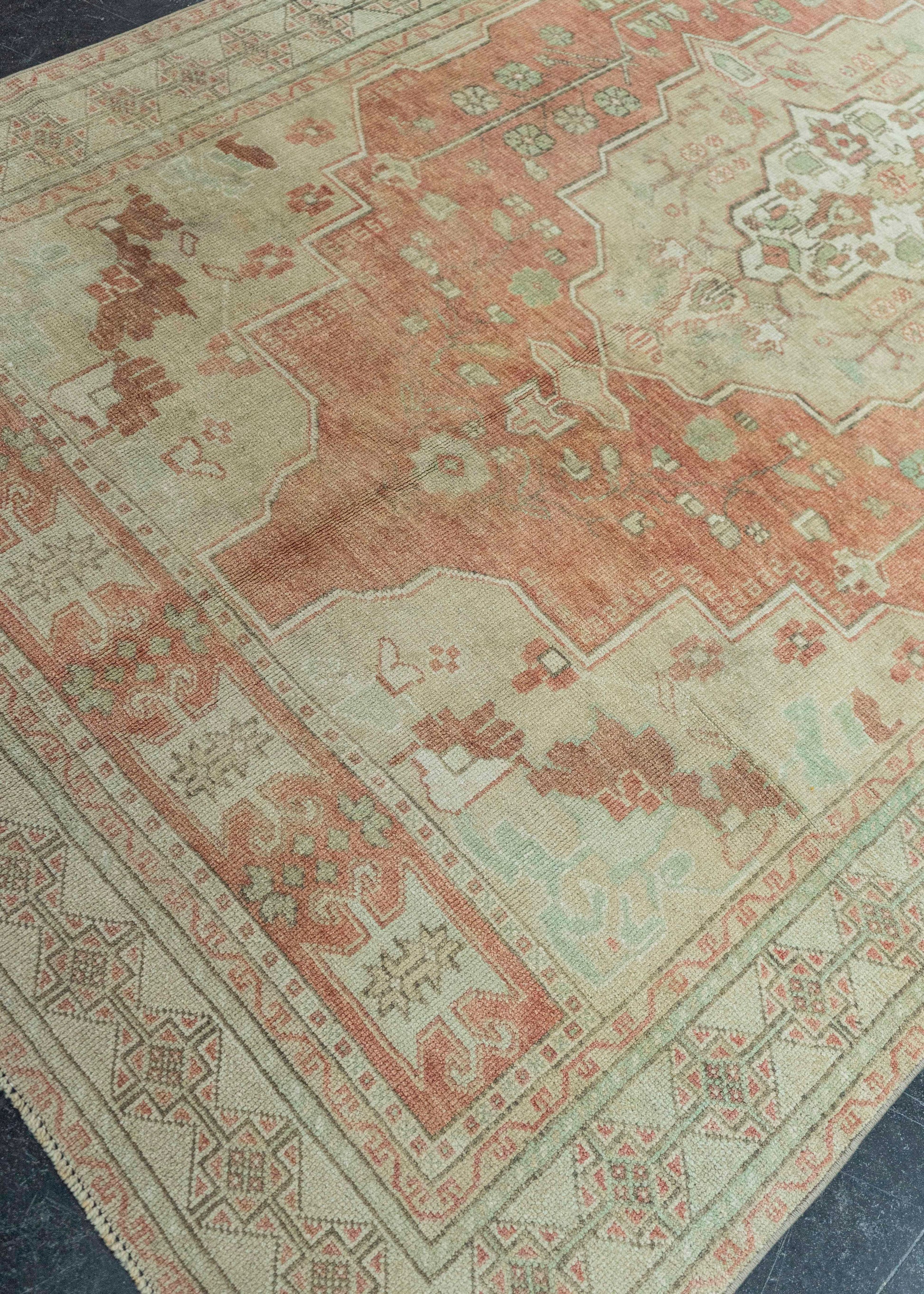 Turkish Vintage Rug 5' x 9'7" #20663