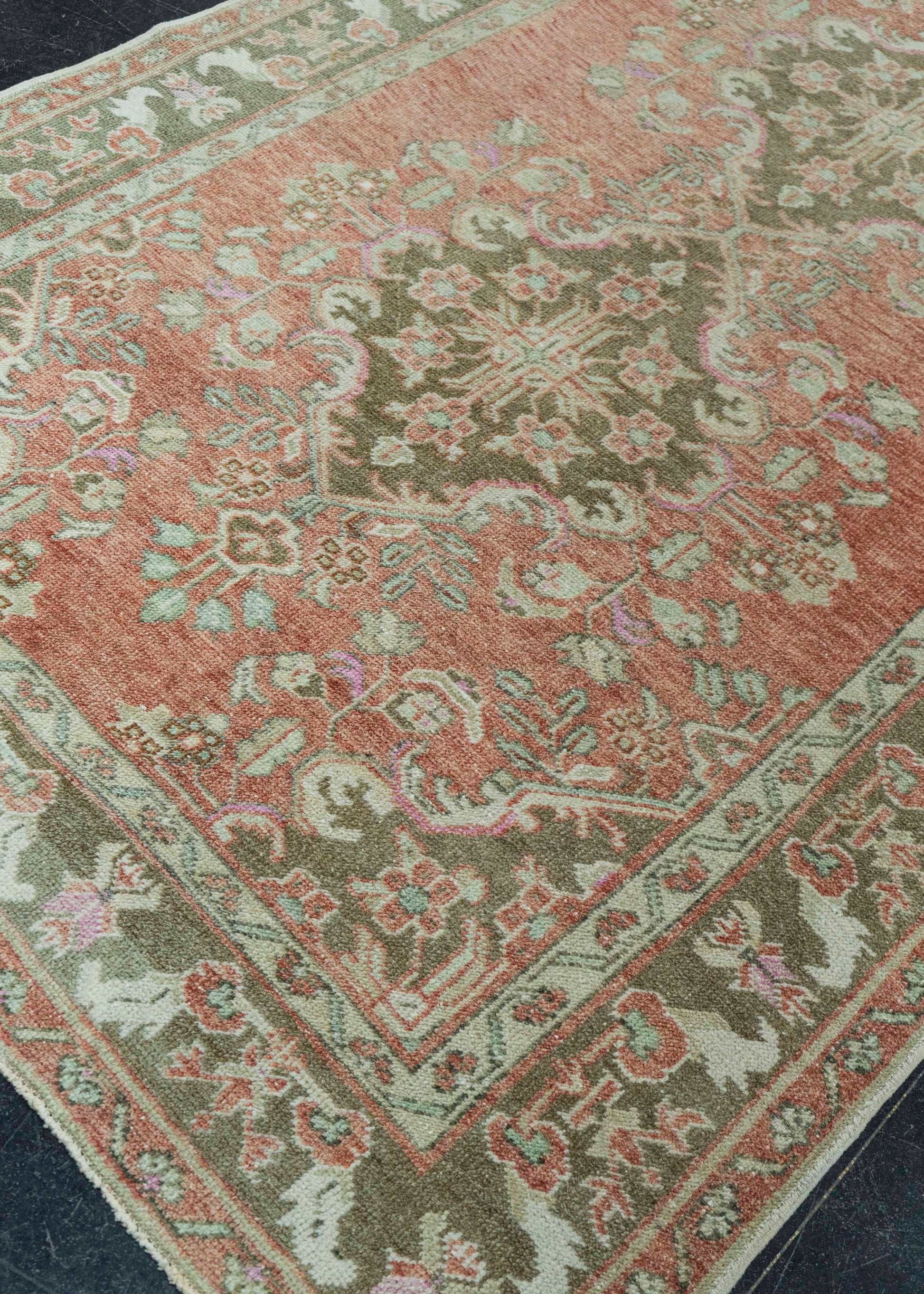 Turkish Vintage Rug 5'1" x 10'11" #20654