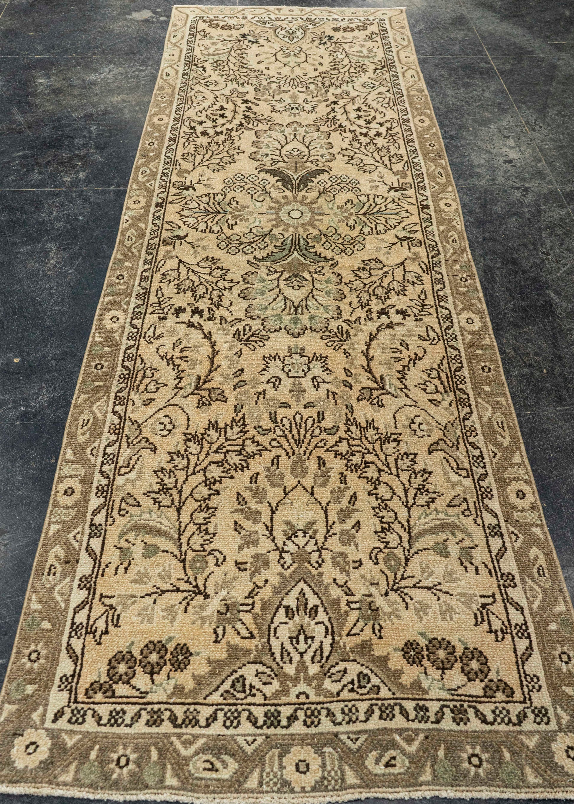 Turkish Vintage Rug  3' x 10'1" #22761