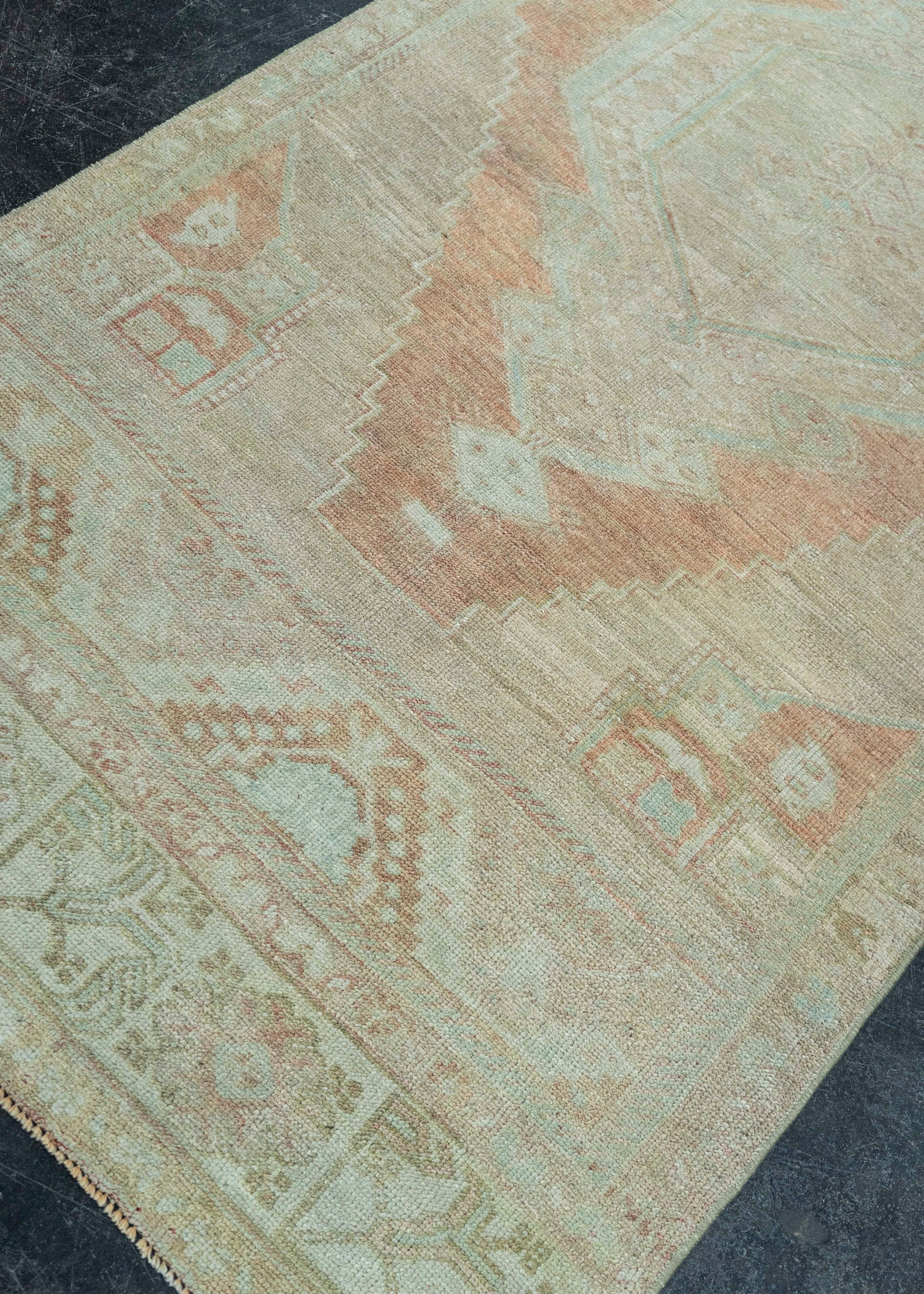 Turkish Vintage Rug 3'8" x 10'9" #20655