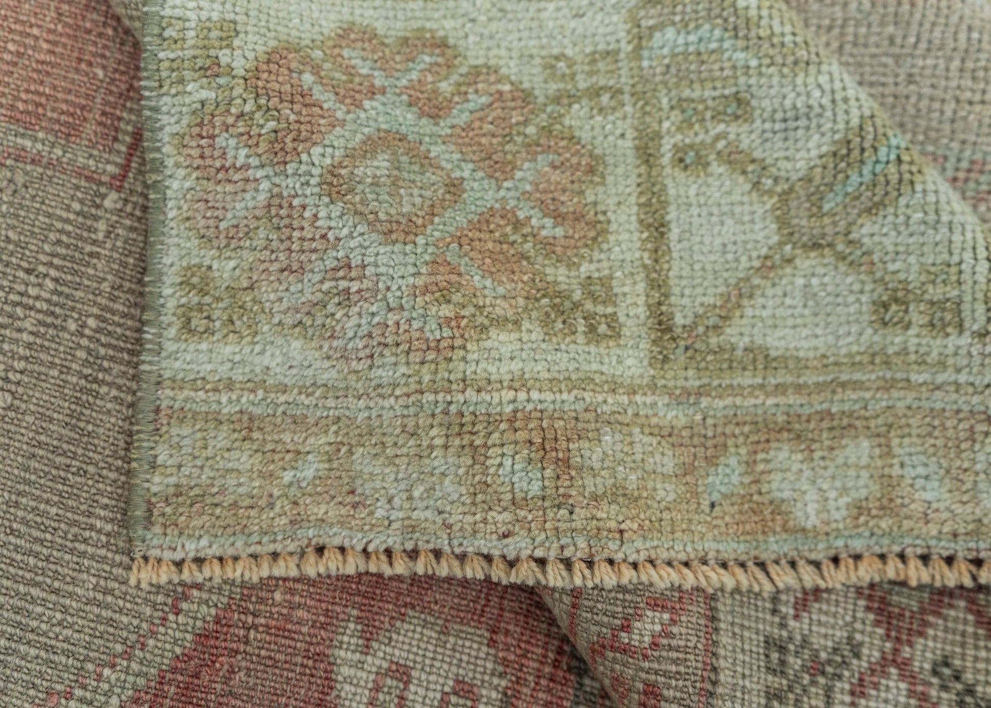 Turkish Vintage Rug 3'8" x 10'9" #20655