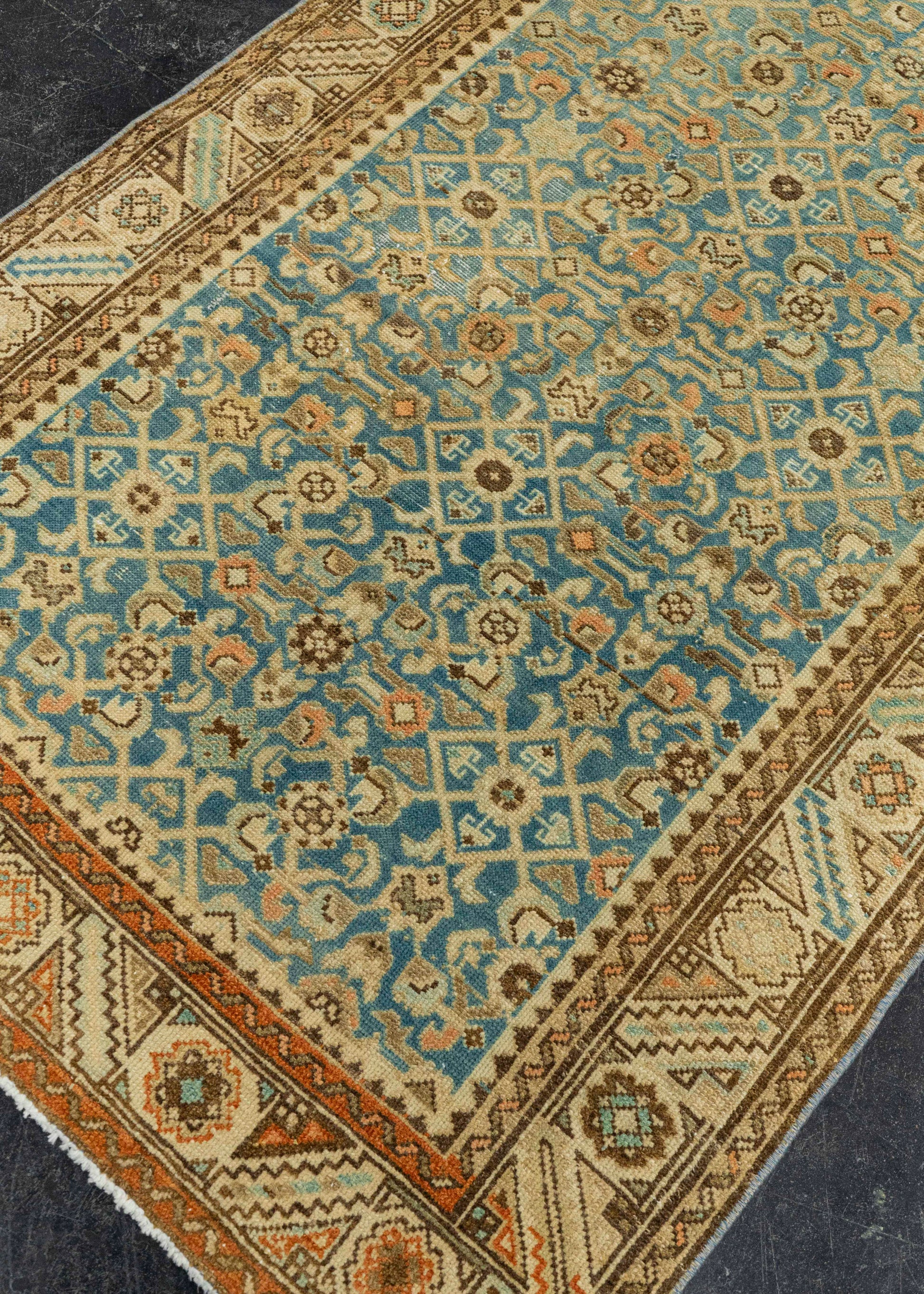 Turkish Vintage Rug  3'3" x 10'1" #22824