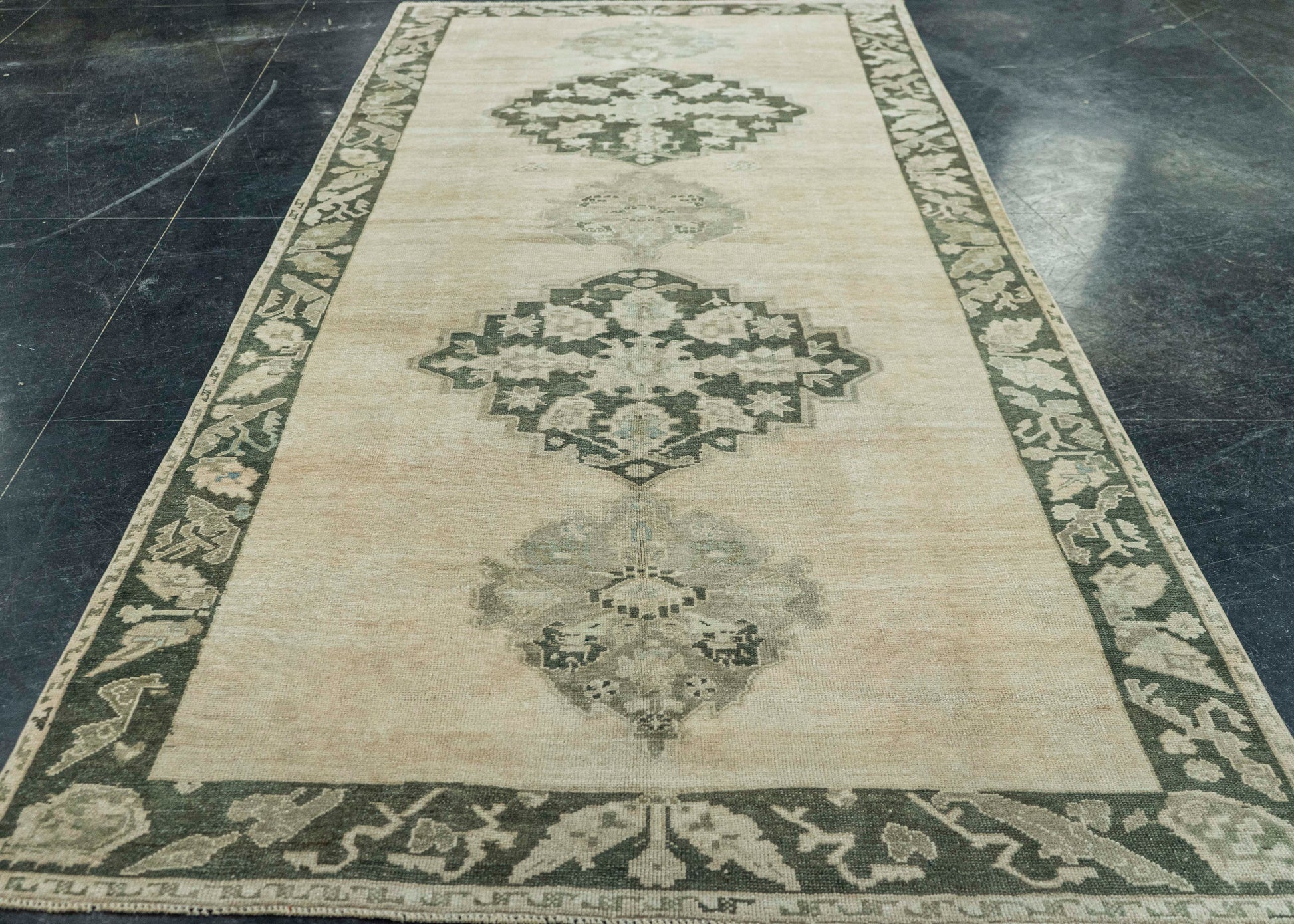 Turkish Vintage Rug 5'4" x 12'5" #20557