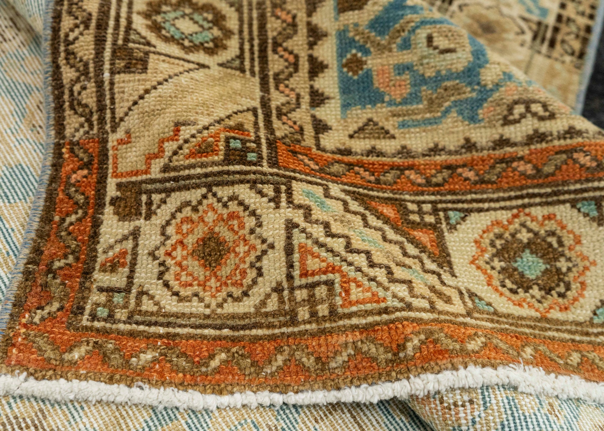Turkish Vintage Rug  3'3" x 10'1" #22824