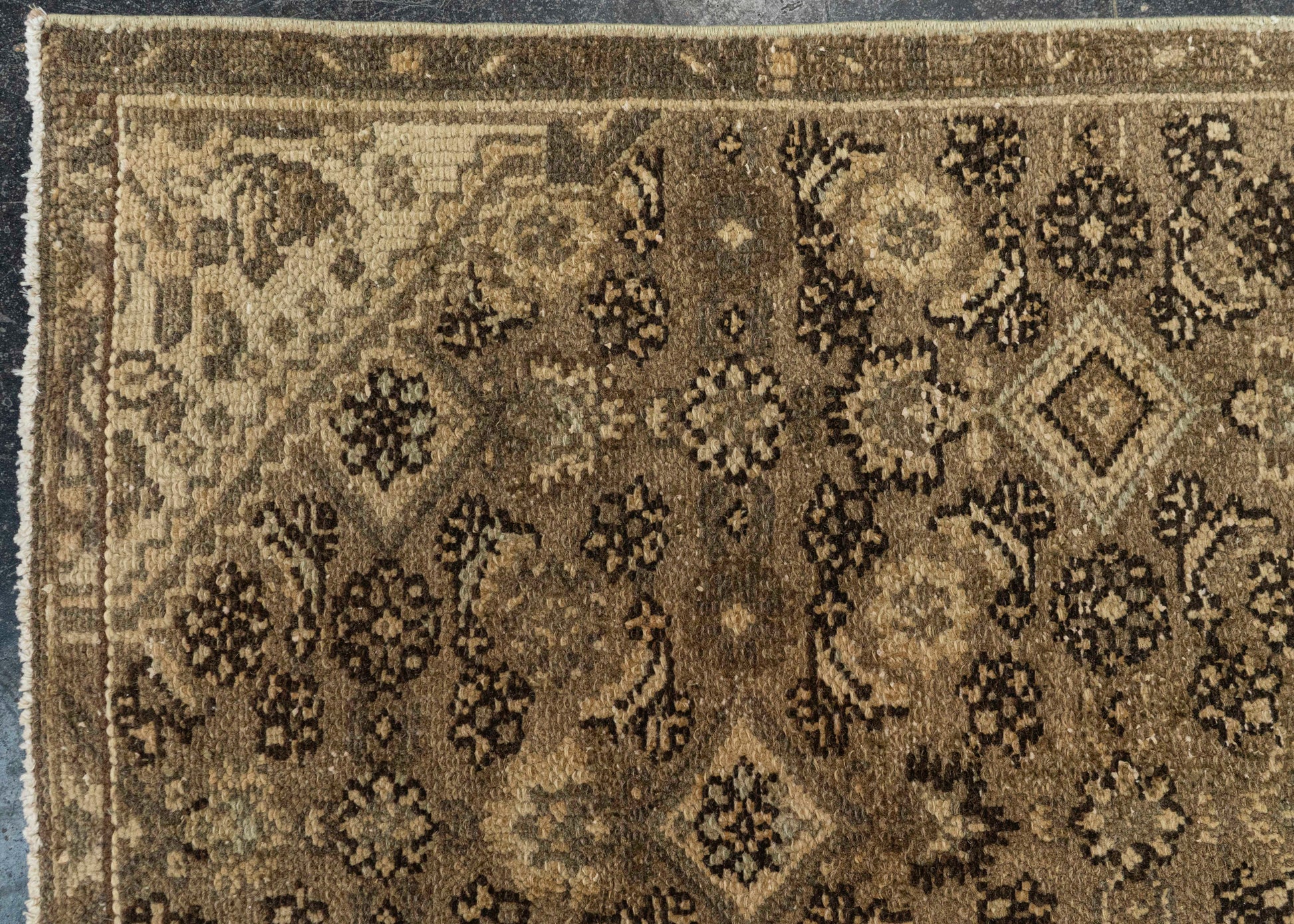 Turkish Vintage Rug  2'9" x 10'9" #22786