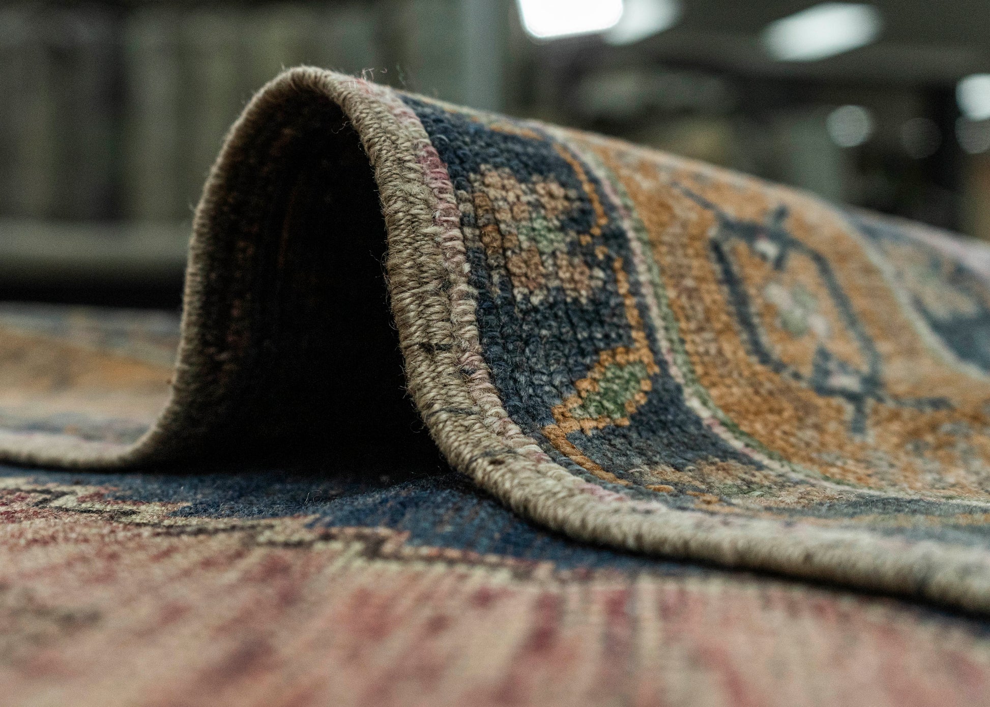 Turkish Vintage Rug 4'8" x 9'7" #20551