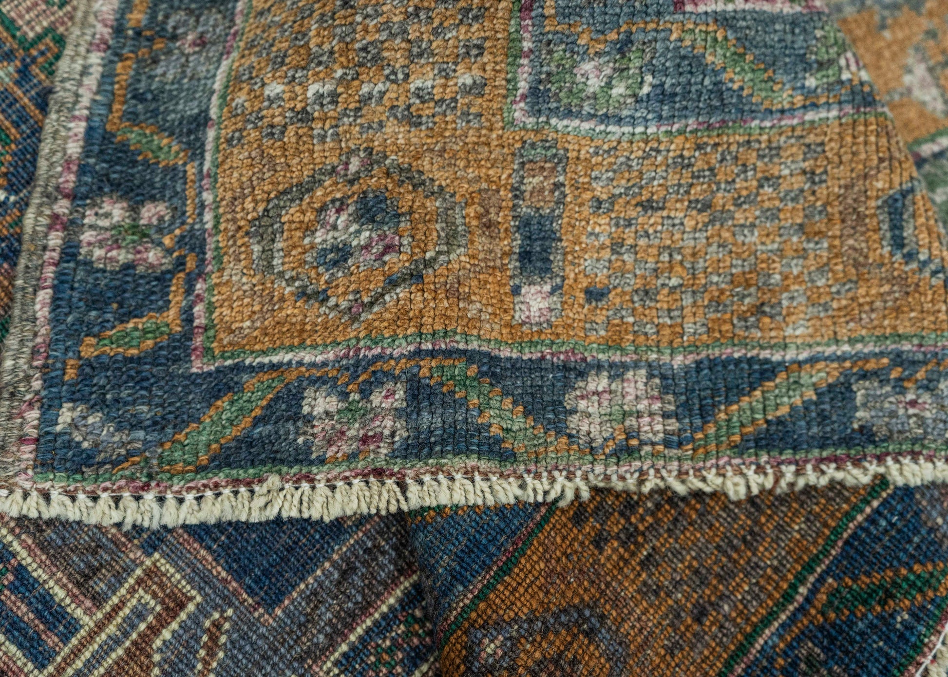 Turkish Vintage Rug 4'8" x 9'7" #20551