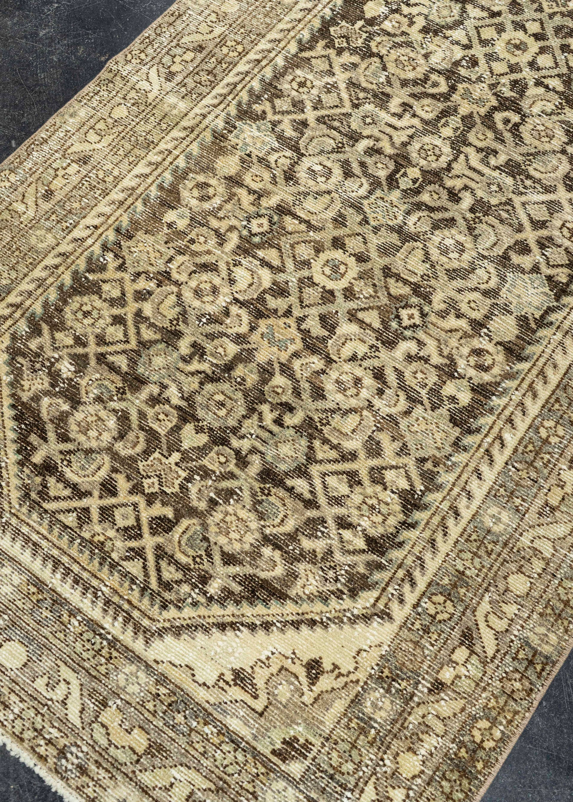 Turkish Vintage Rug  3'2" x 10'10" #22825