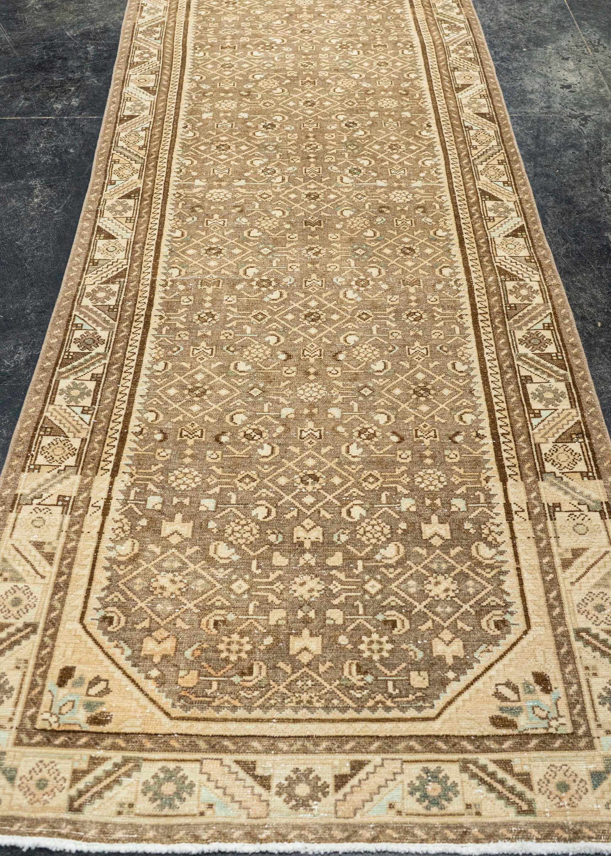 Vintage Rug  3'4" x 10'4" #22759