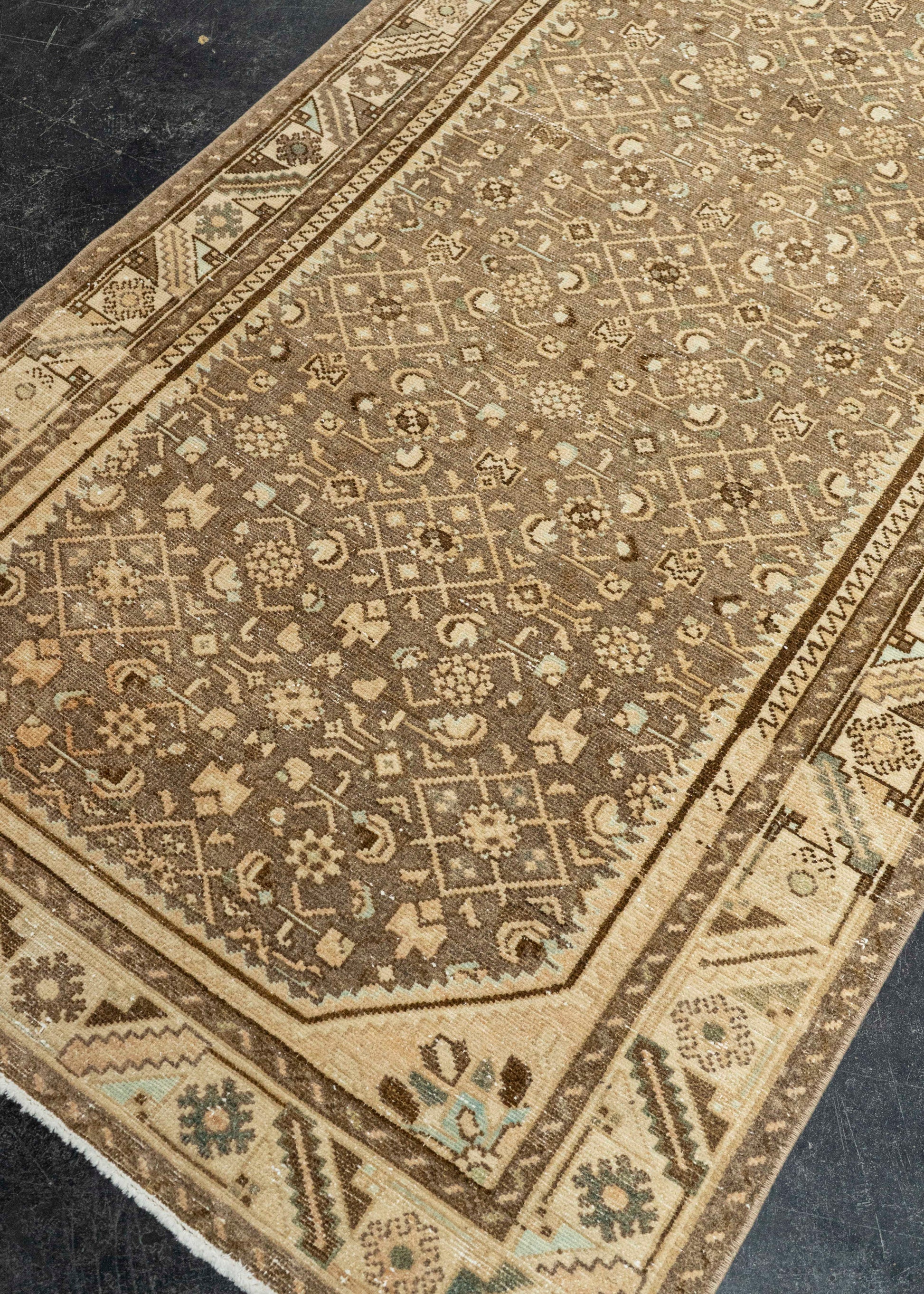 Vintage Rug  3'4" x 10'4" #22759