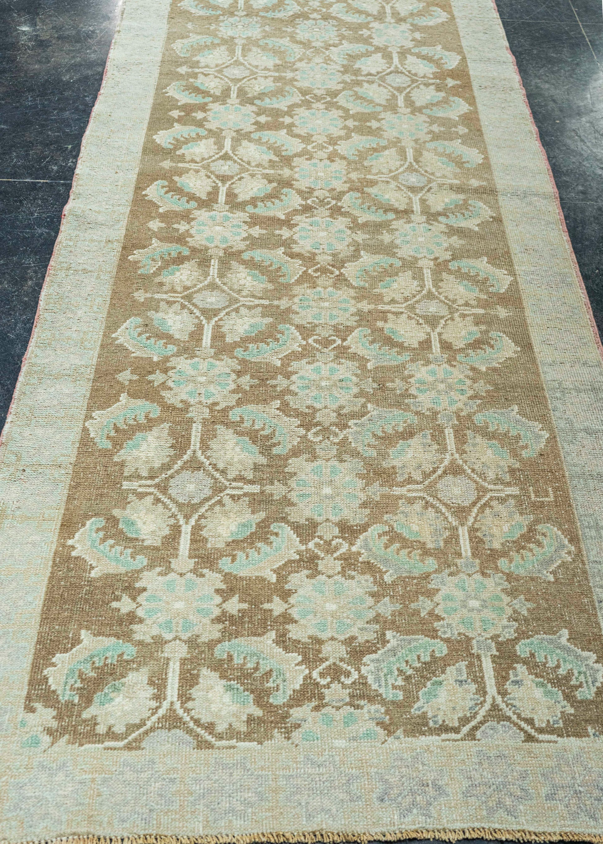Turkish Vintage Rug 3'7" x 8'8" #20612