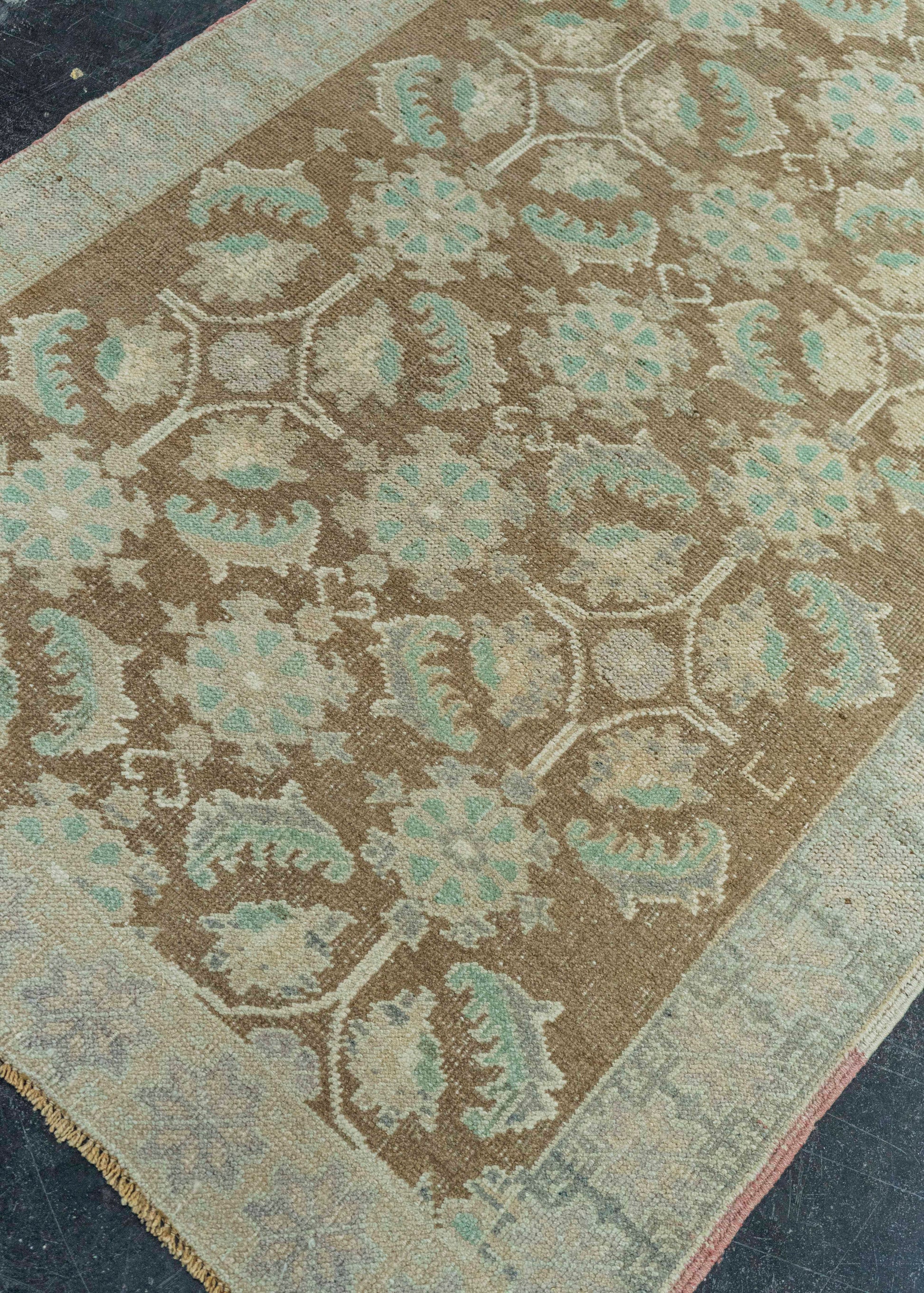 Turkish Vintage Rug 3'7" x 8'8" #20612