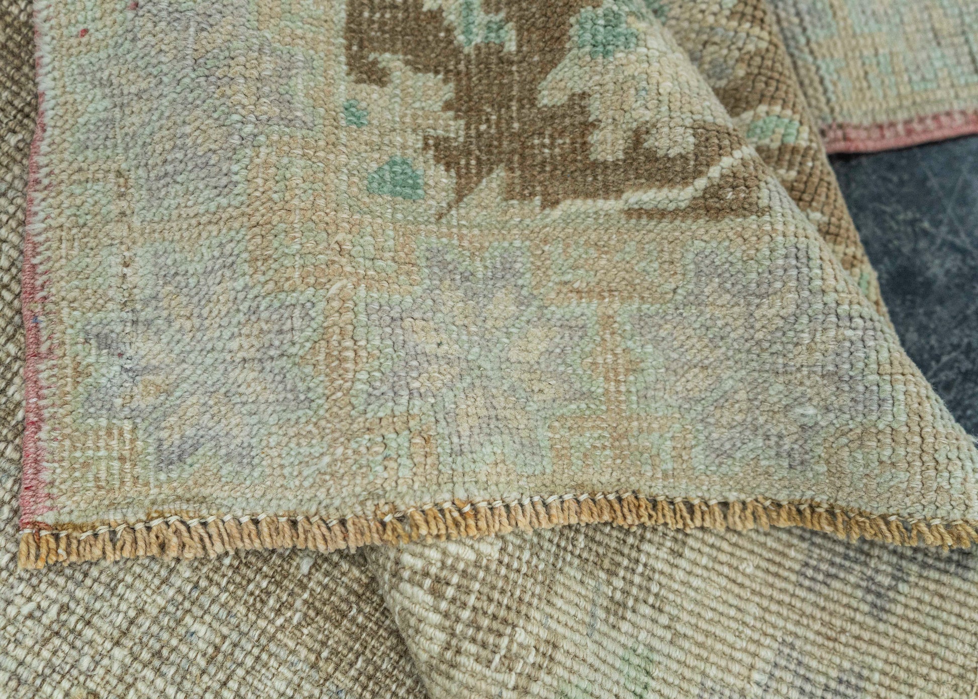 Turkish Vintage Rug 3'7" x 8'8" #20612