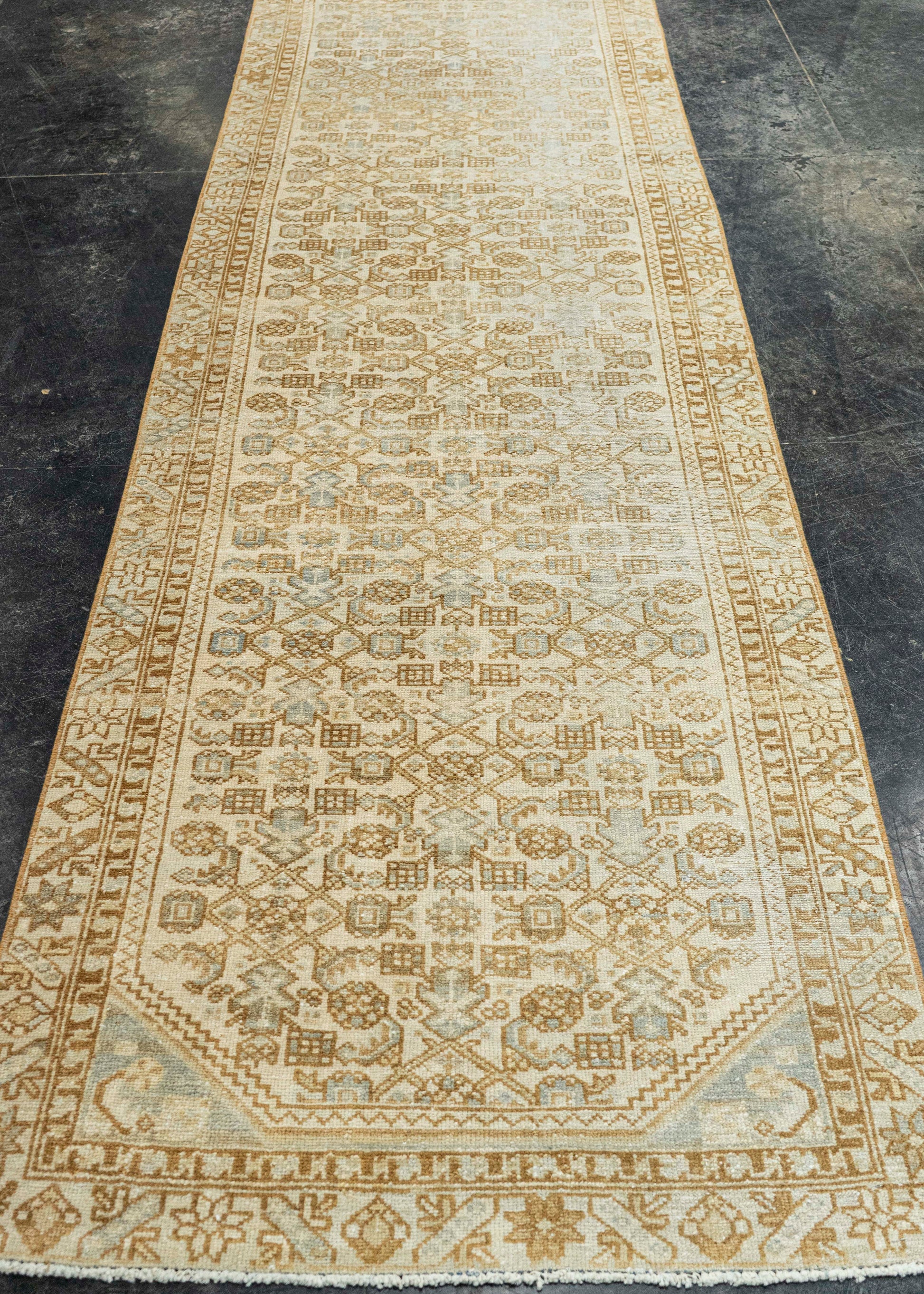 Turkish Vintage Rug  3' x 12'9" #22792