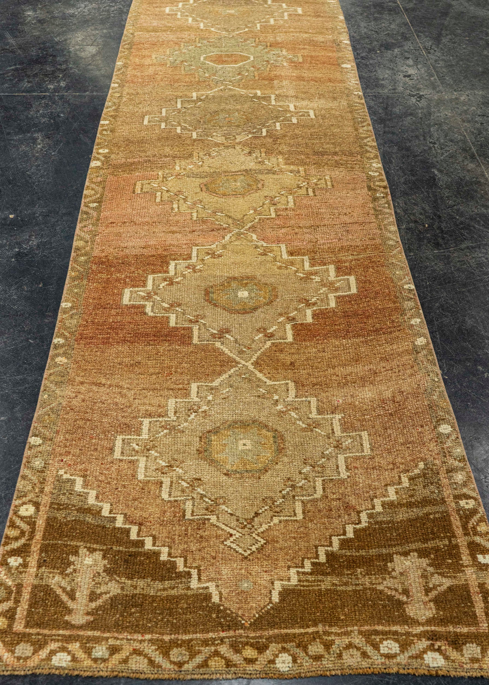 Turkish Anatolian Runner Rug 3' x 12'6" #22243