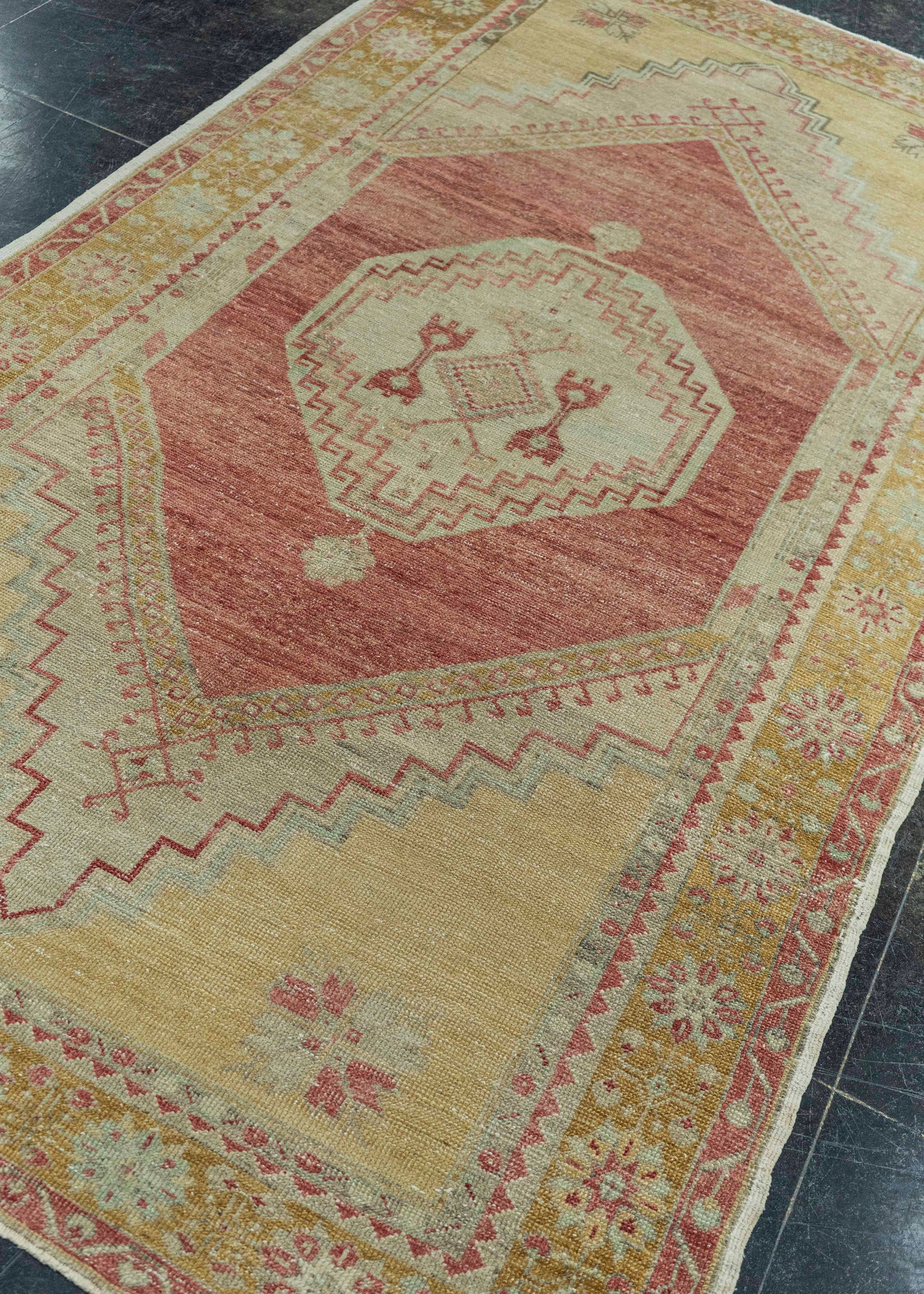 Turkish Vintage Rug 4'8" x 8'5" #20837