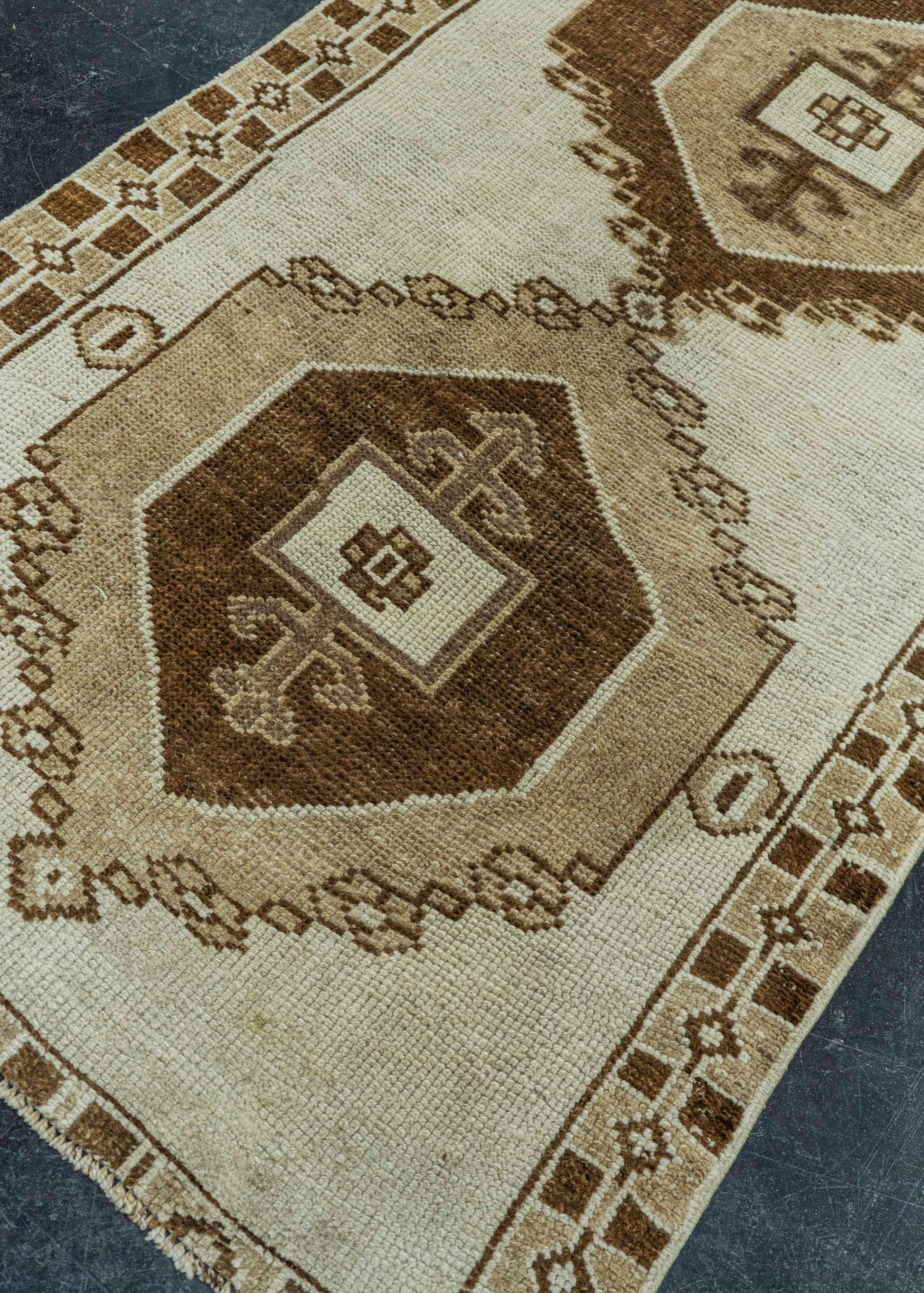 Turkish Vintage Rug 3'6" x 11' #20834