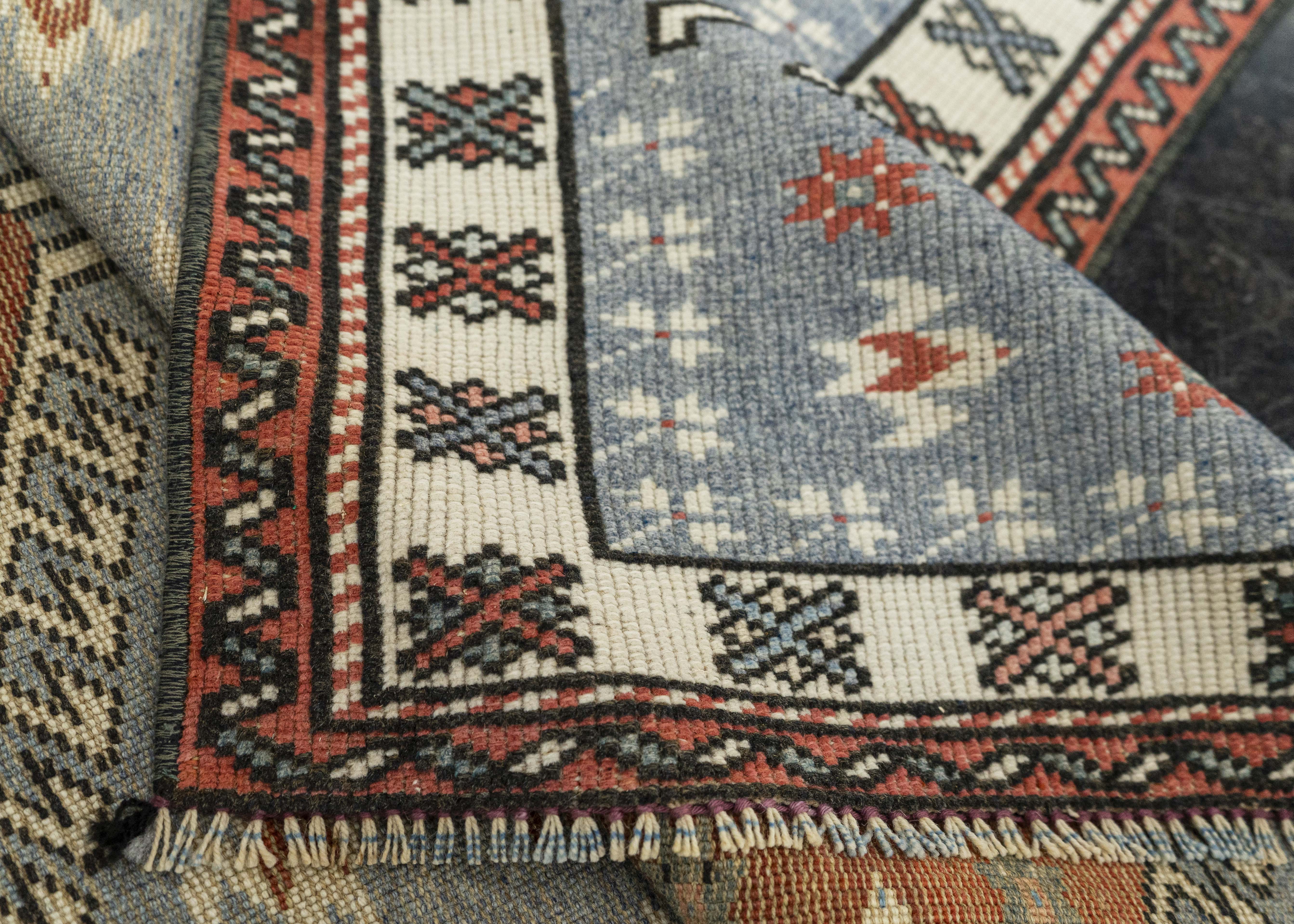 Turkish Vintage Rug 2'7 x 12'6