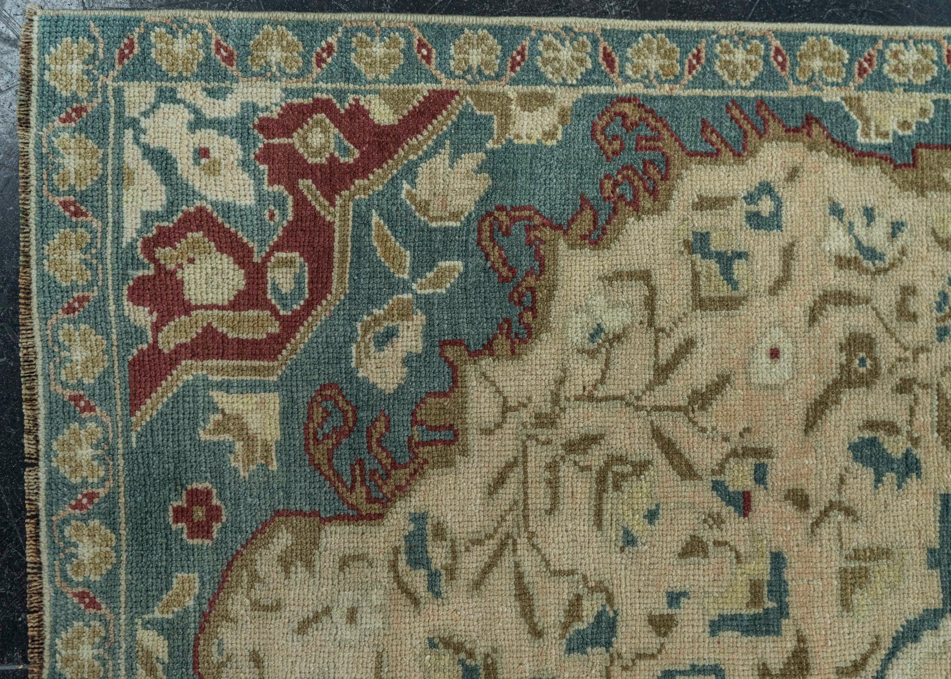 Turkish Vintage Rug 3'7" x 10'1" #20830