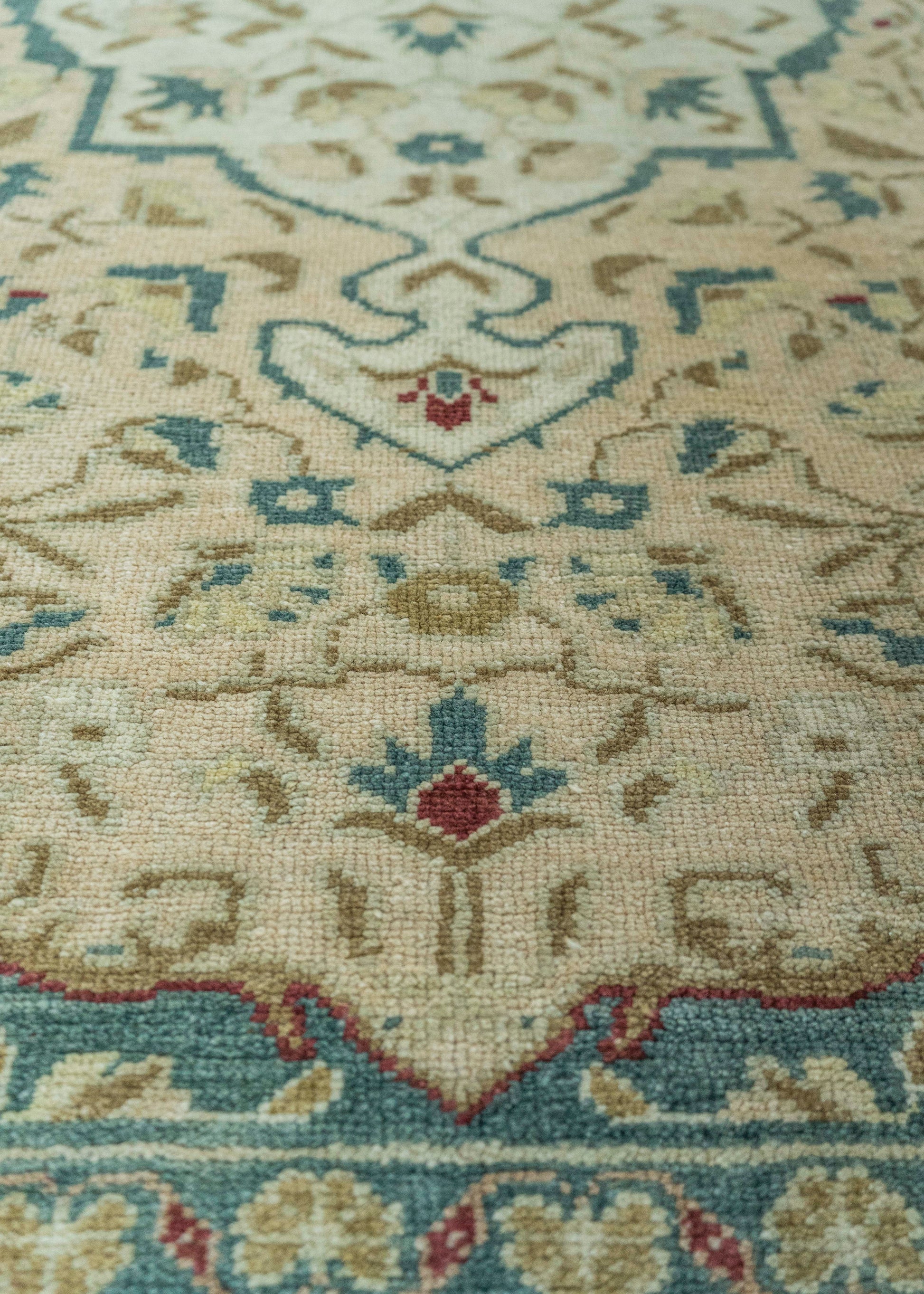 Turkish Vintage Rug 3'7" x 10'1" #20830