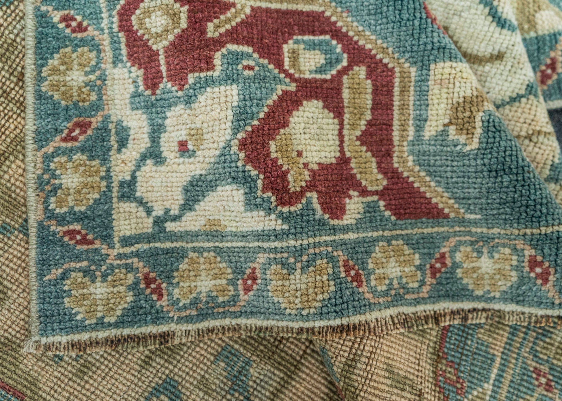 Turkish Vintage Rug 3'7" x 10'1" #20830