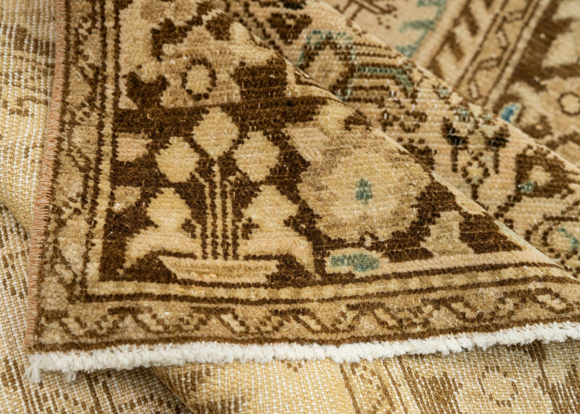 Turkish Vintage Rug  3'4" x 10'2" #22793