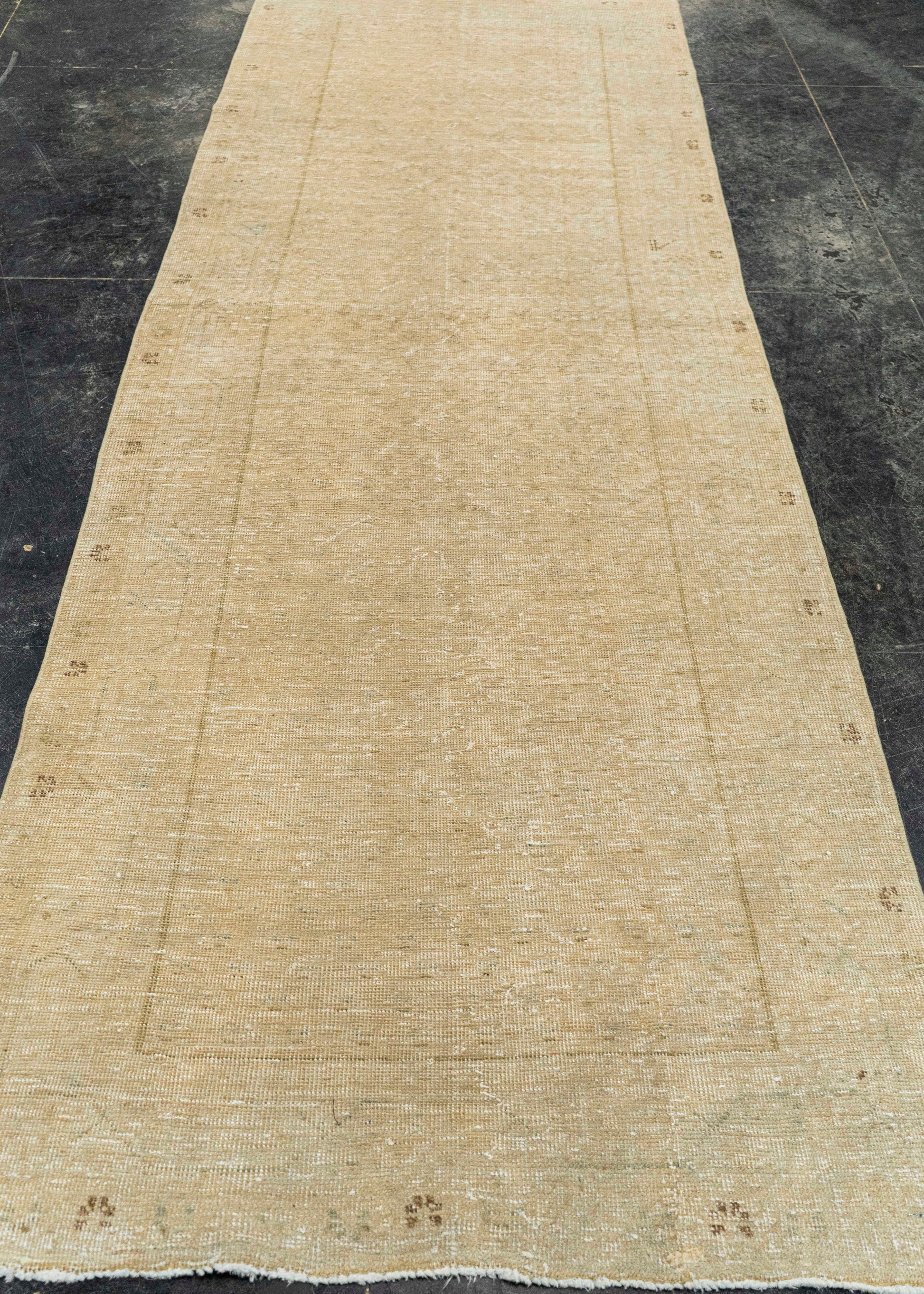 Turkish Vintage Rug  3'4" x 10'4" #22794