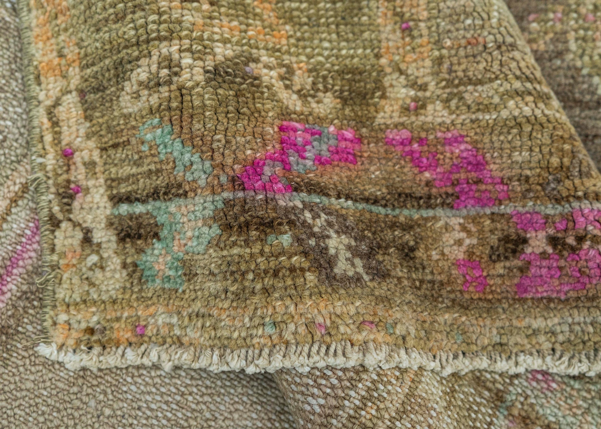 Turkish Vintage Rug 4'3" x 12' #20817