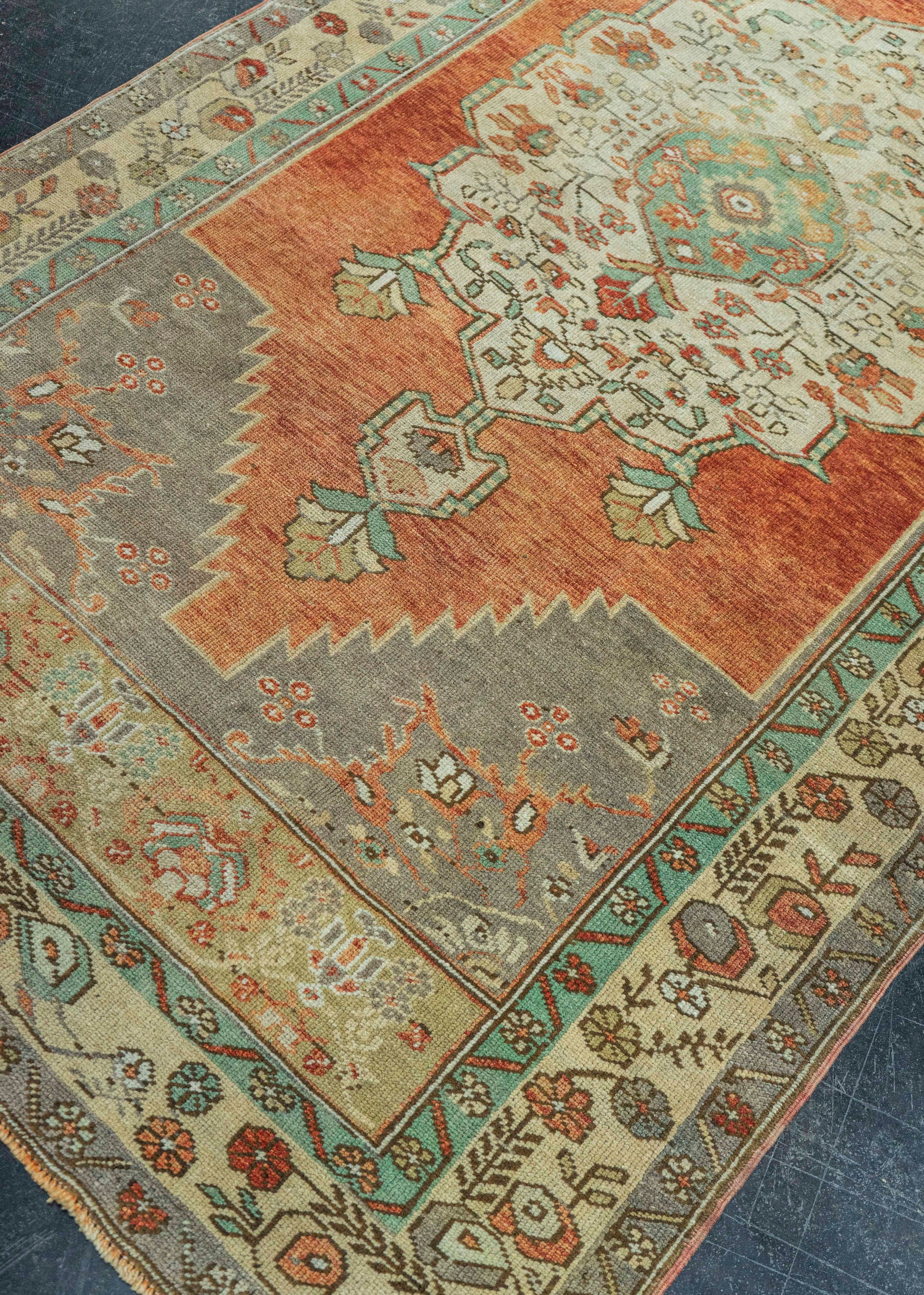 Turkish Vintage Rug 4' x 8'1" #20811