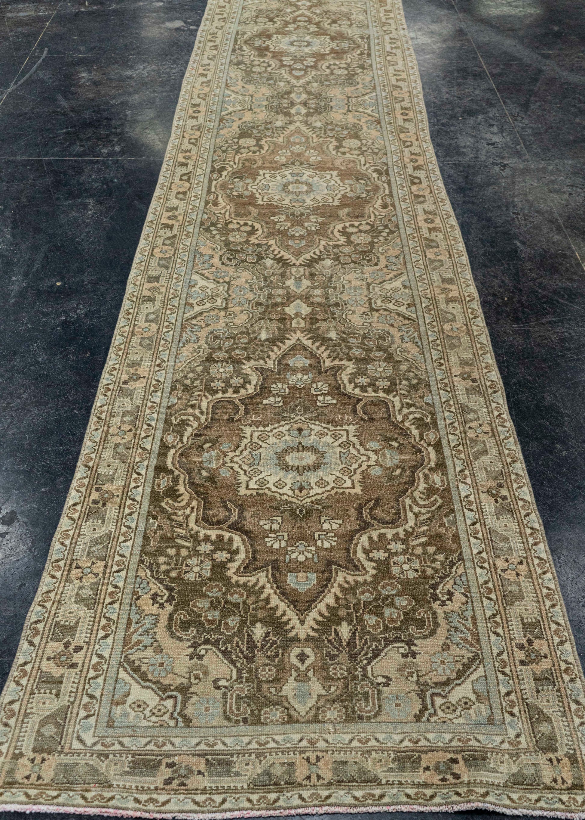 Turkish Anatolian Runner Rug 2'11" x 12'9" #22292