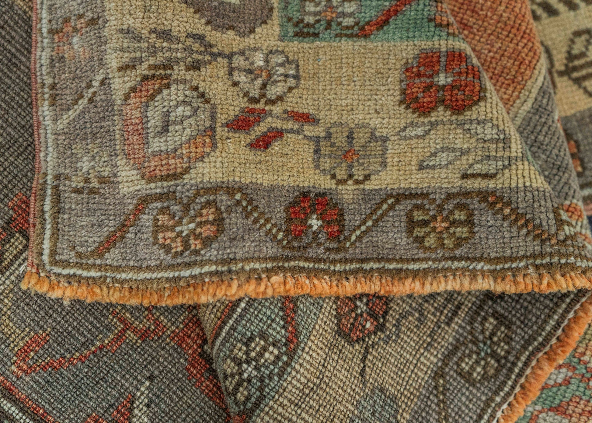 Turkish Vintage Rug 4' x 8'1" #20811