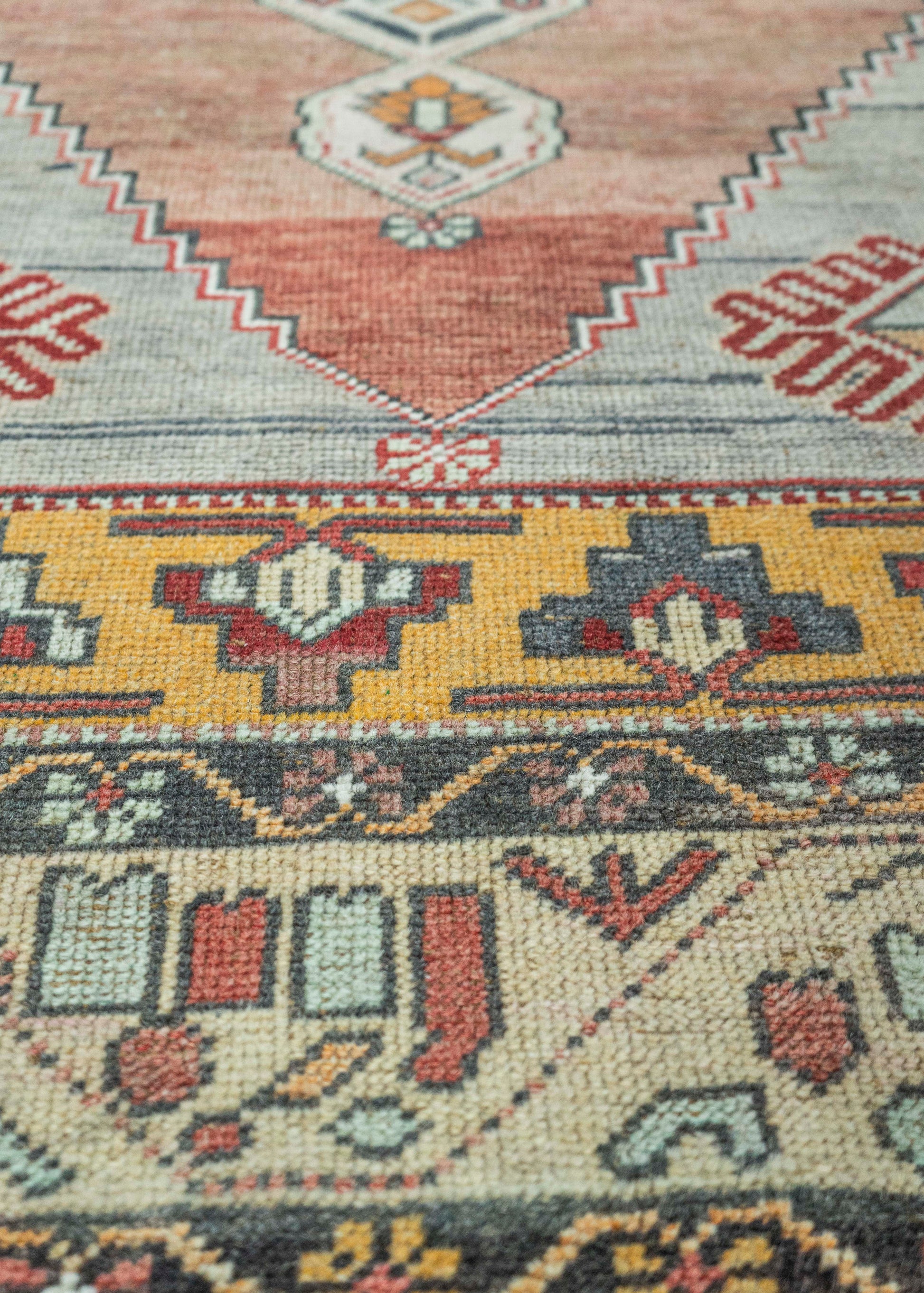 Turkish Vintage Rug 4'3" x 7'4" #20810