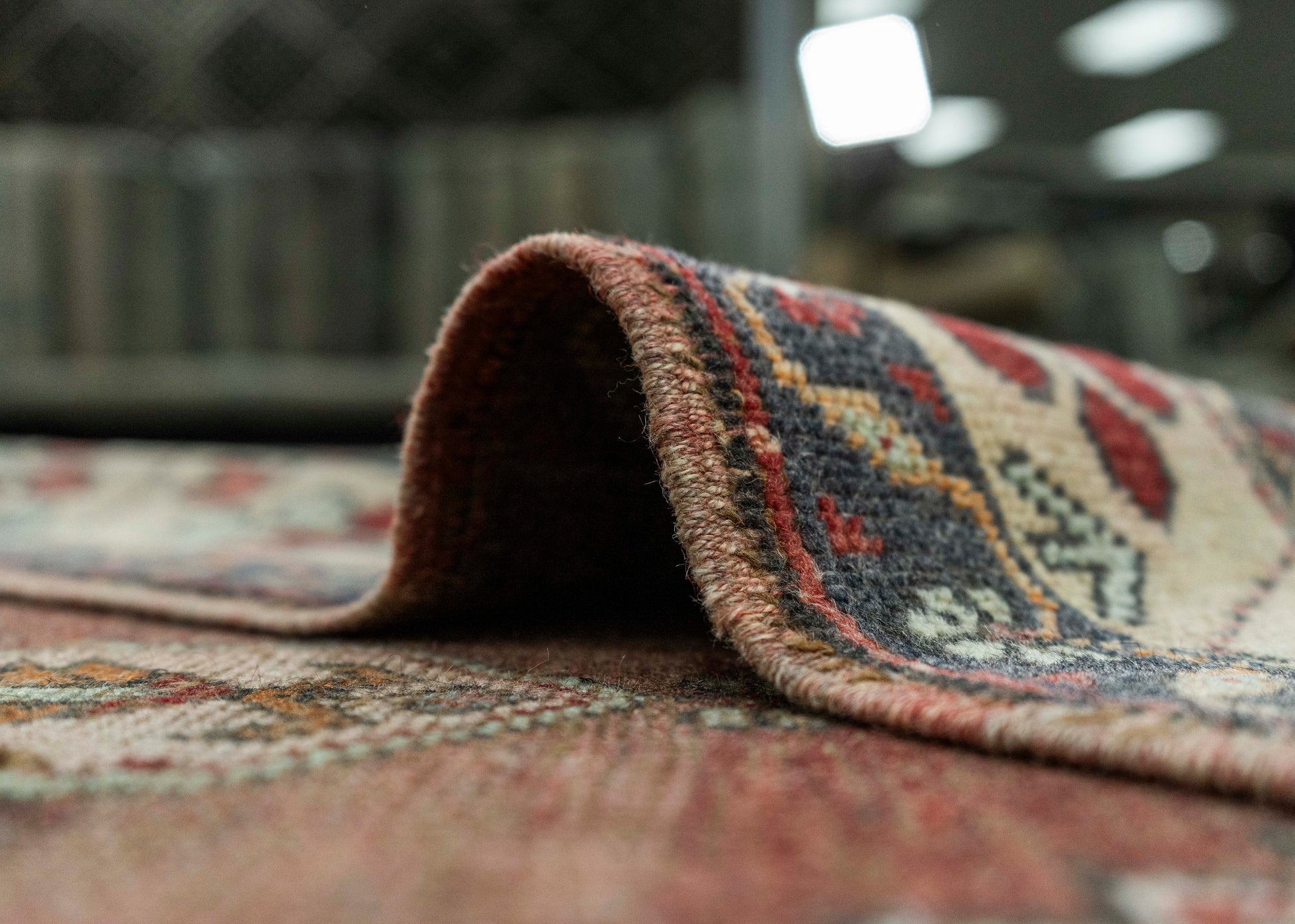 Turkish Vintage Rug 4'3" x 7'4" #20810