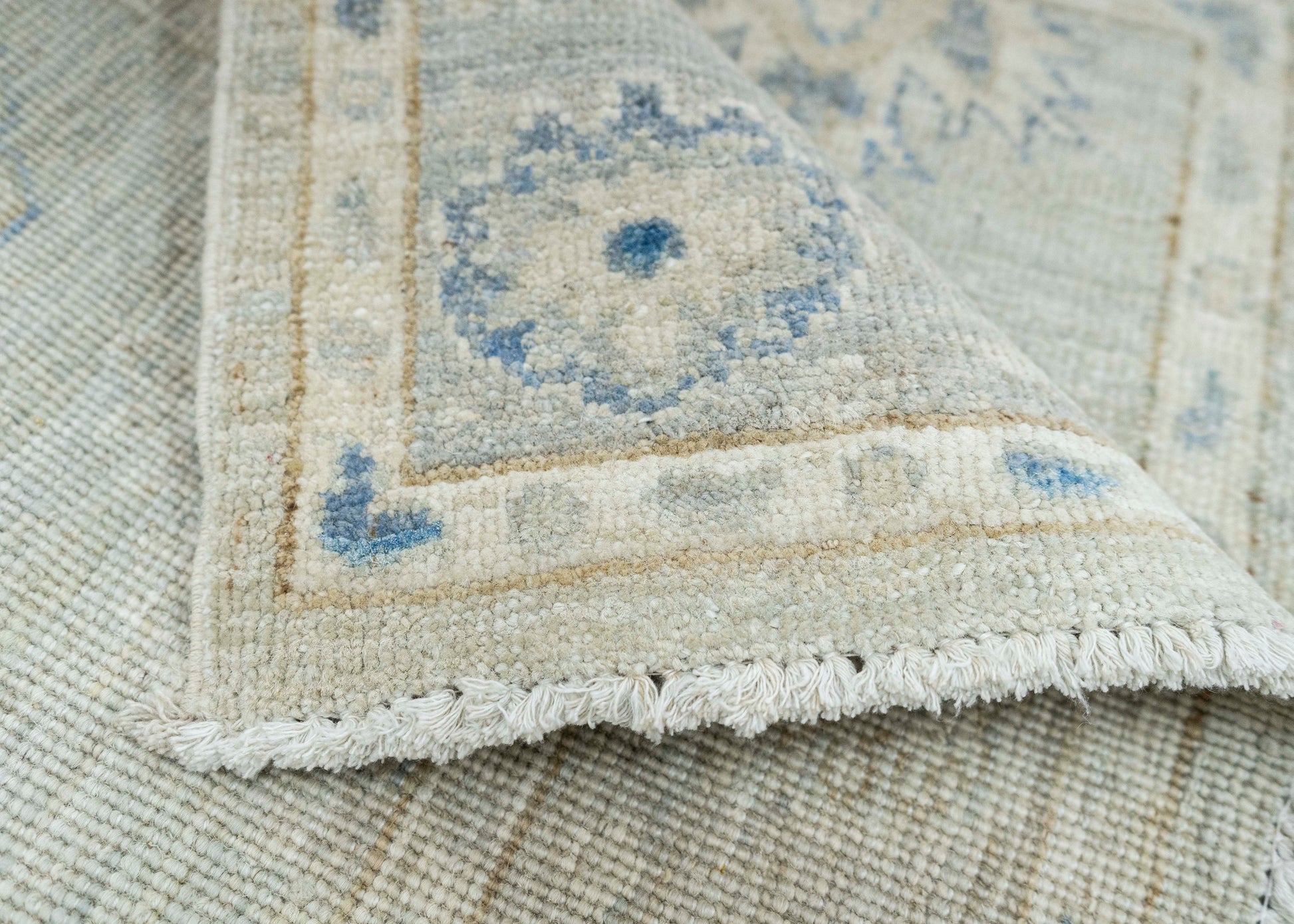 Oushak Square Rug 3'2"x 3'1" #22732