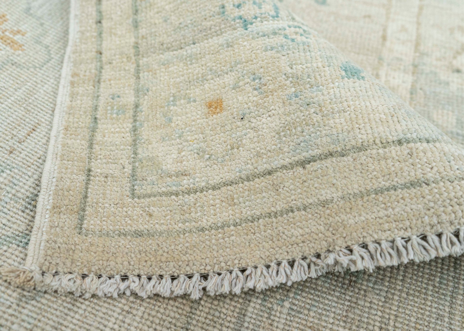 Oushak Square Rug 3'1" x 3'3" #22734