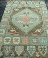 Turkish Oushak Rug 3'9"x 6'4" #20083