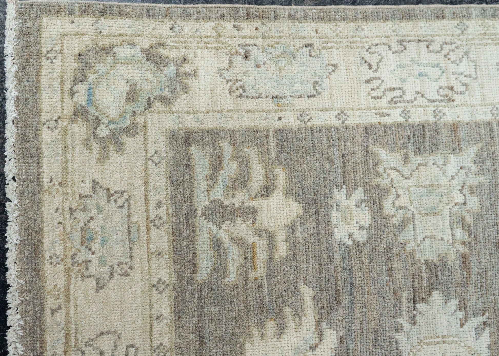 Oushak Square Rug 3' x 3'1" #22733