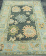 Turkish Oushak Rug 4'x 6'3" #19009