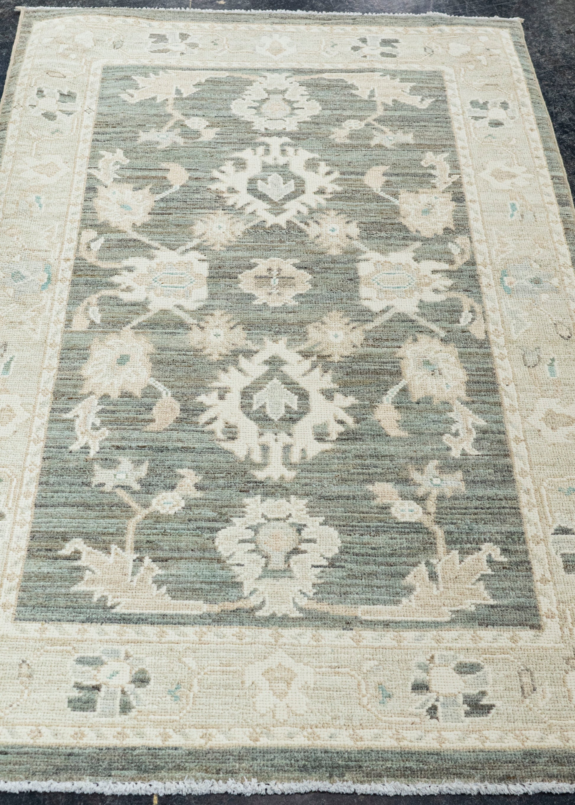Oushak Rug 3'2"x 5'1" #22710