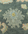 Turkish Oushak Rug 4'x 6'3" #19009