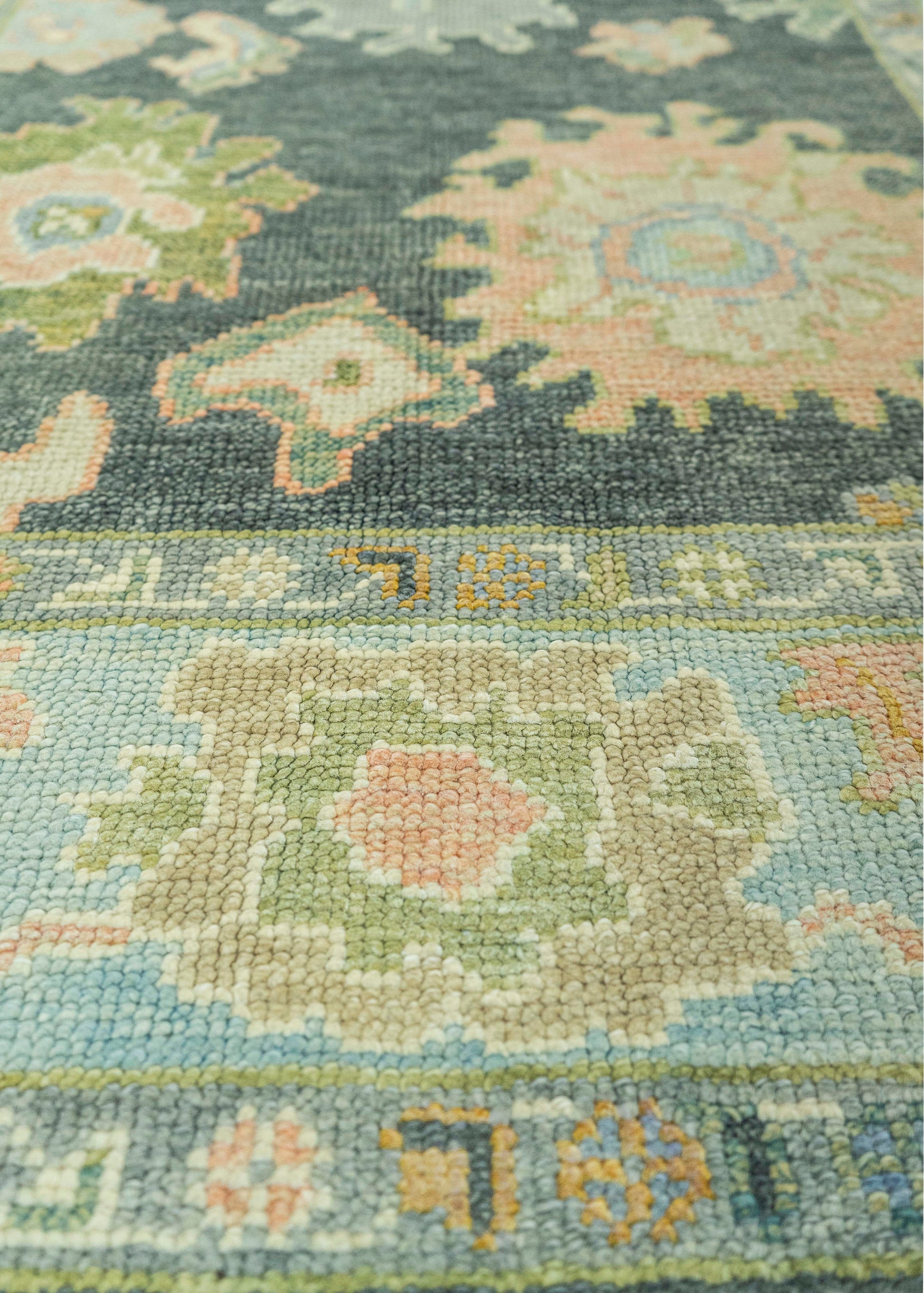 Turkish Oushak Rug 4'x 6'3" #19009