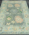 Turkish Oushak Rug 3'11"x 5'11" #19230