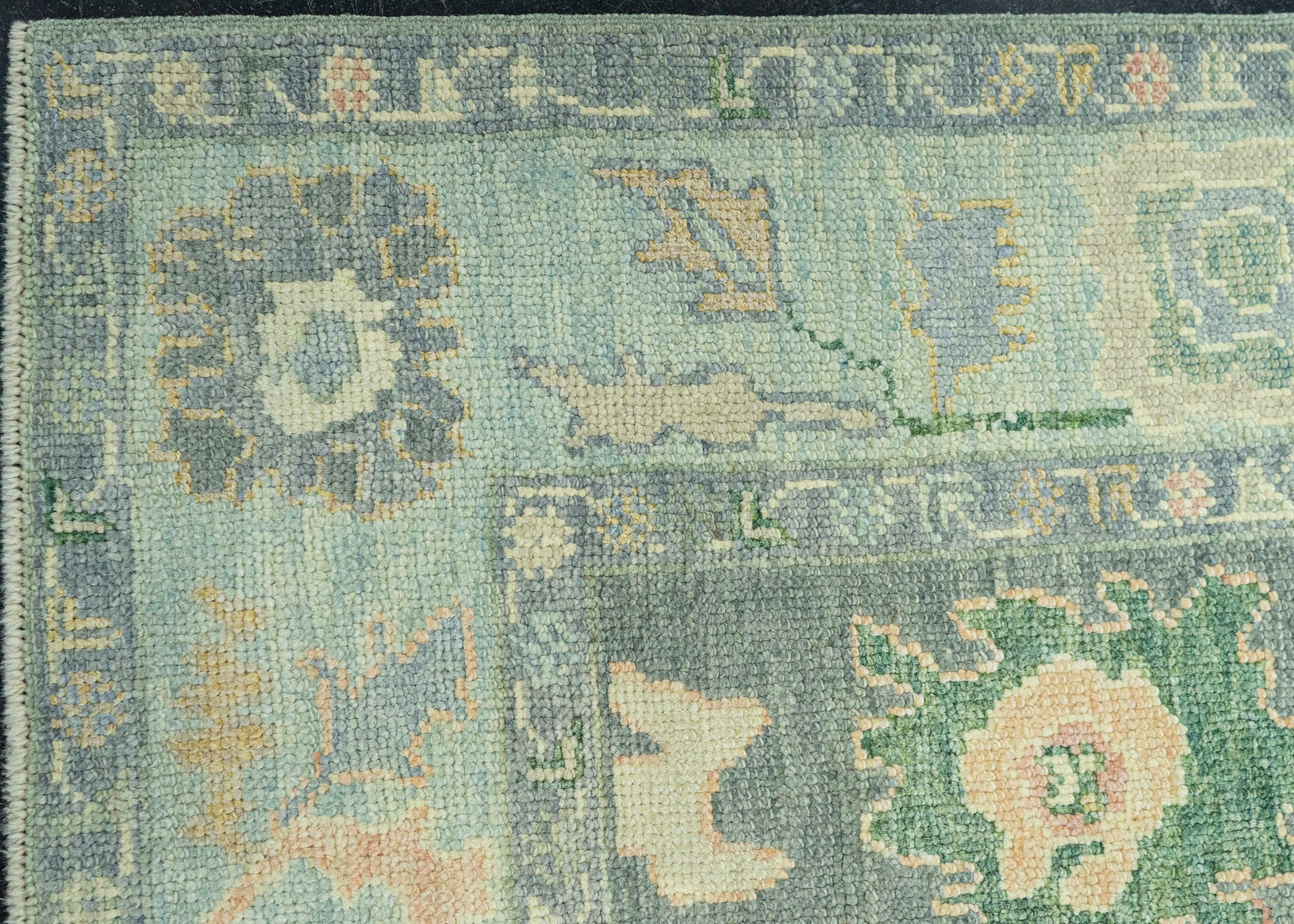 Turkish Oushak Rug 3'11"x 5'11" #19230