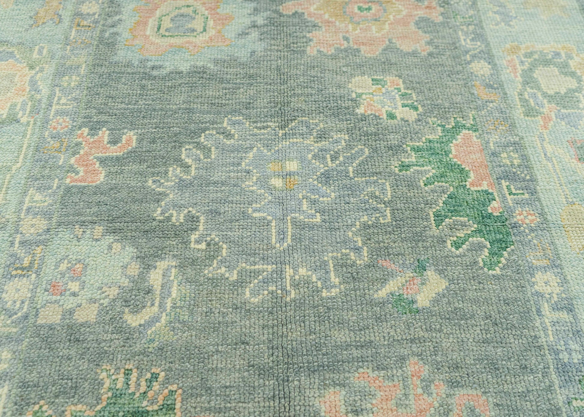 Turkish Oushak Rug 3'11"x 5'11" #19230